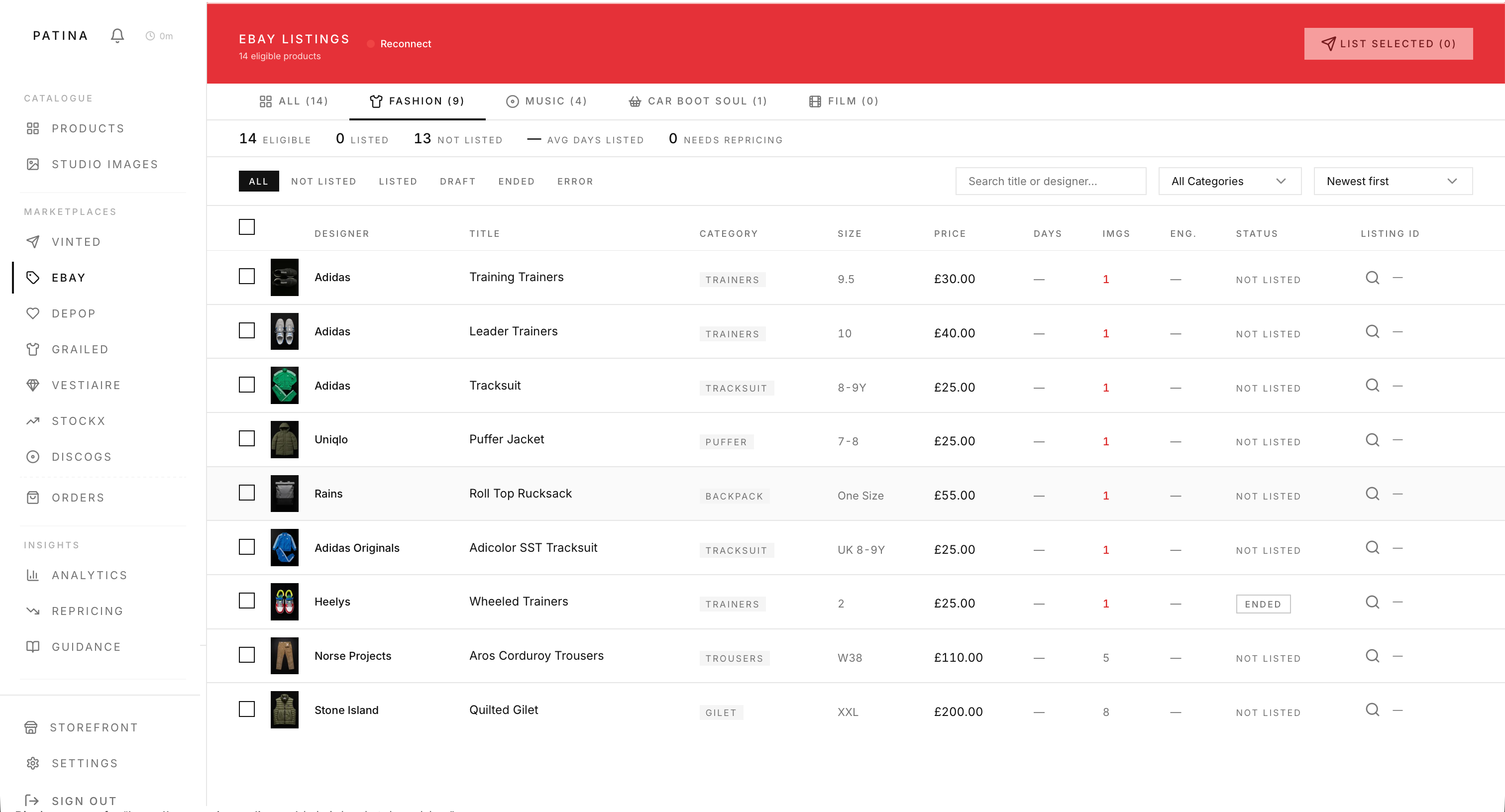 Step 5: List on Marketplaces