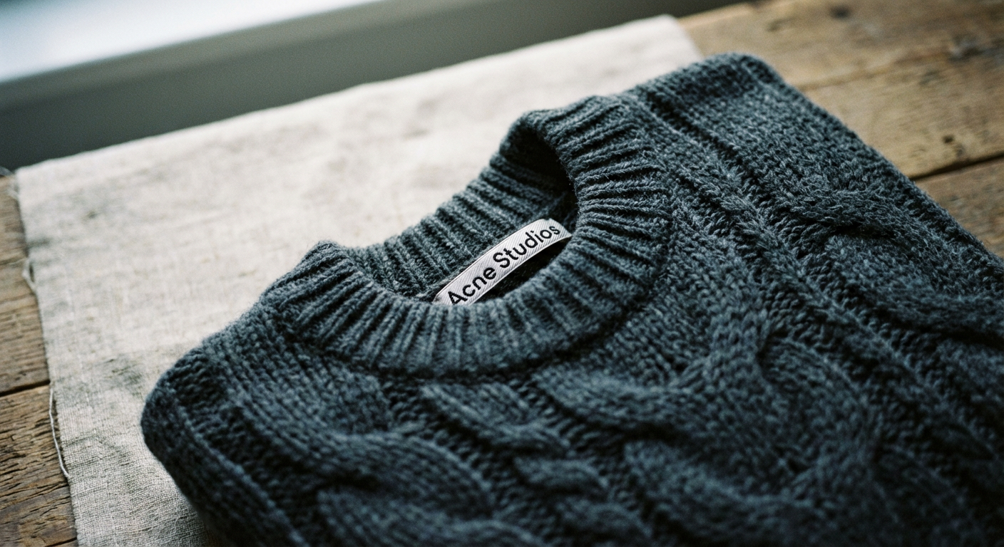 Acne Studios Knitwear Pre-Owned: What to Look For and What to Avoid