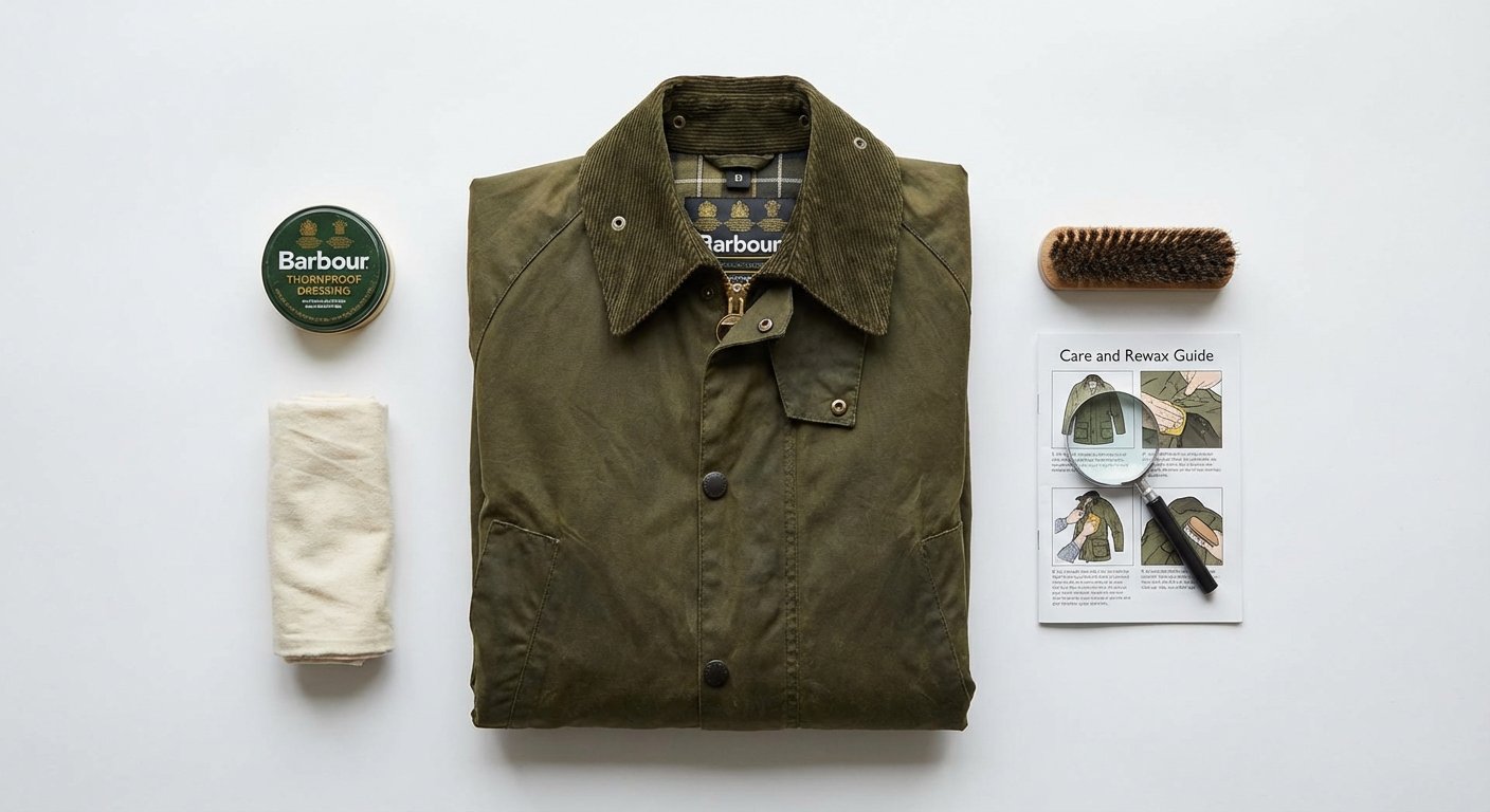 Barbour Wax Jacket Care: How to Rewax and What to Look For Pre-Owned