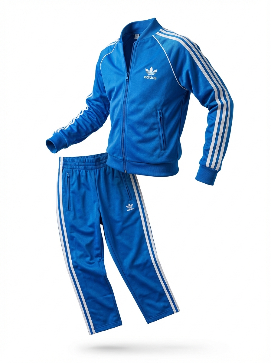 Adidas Originals Essentials 3-Stripes Tracksuit Adicolor SST - ghost mannequin