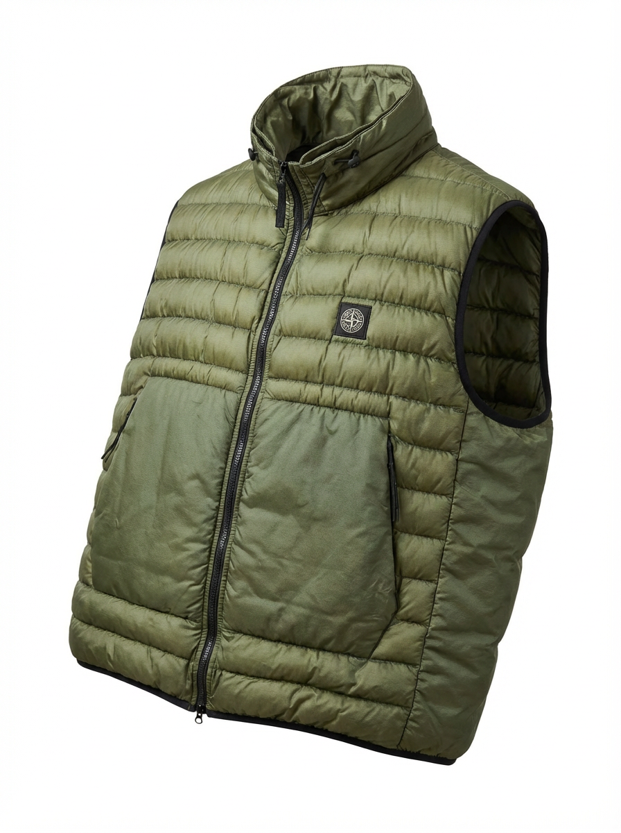 Stone Island Standard line Quilted Gilet - ghost mannequin