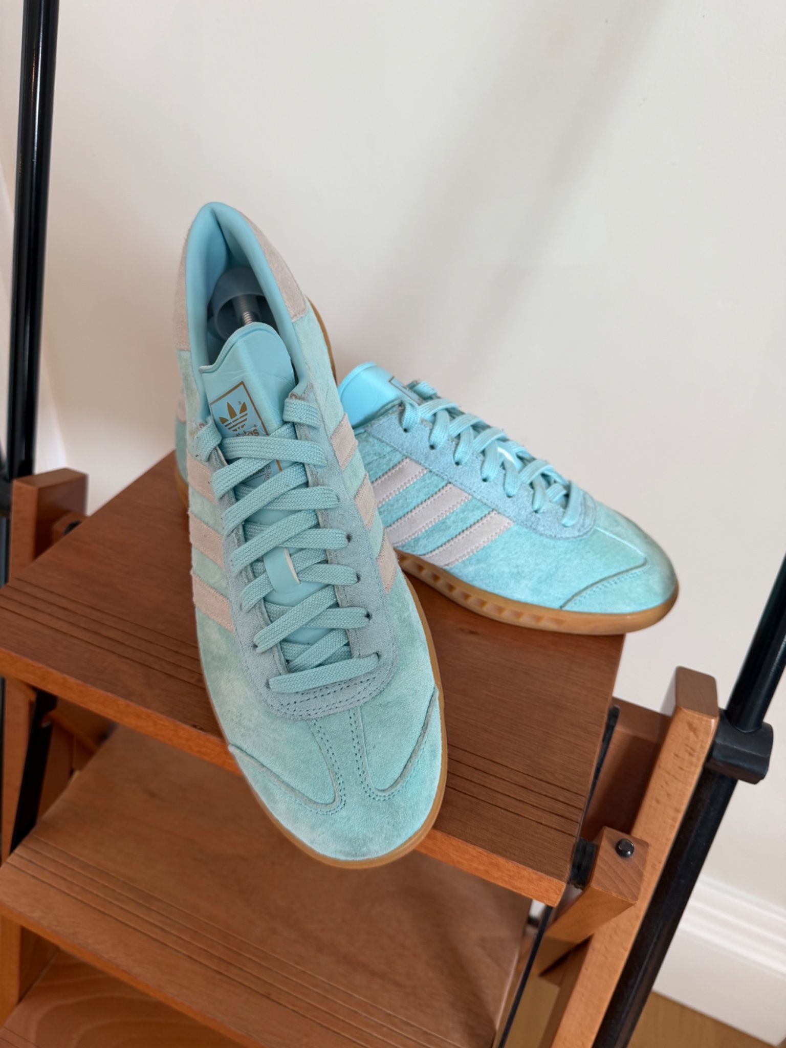 Adidas Originals Originals Hamburg Trainers MINT - detail 5