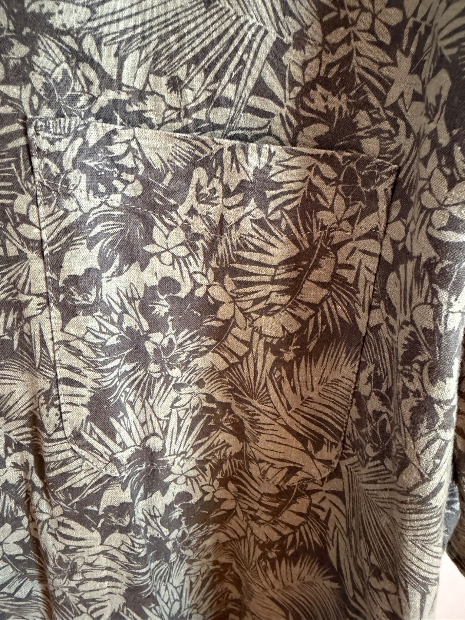 Faherty Patterned Short Sleeve Shirt - detail 5