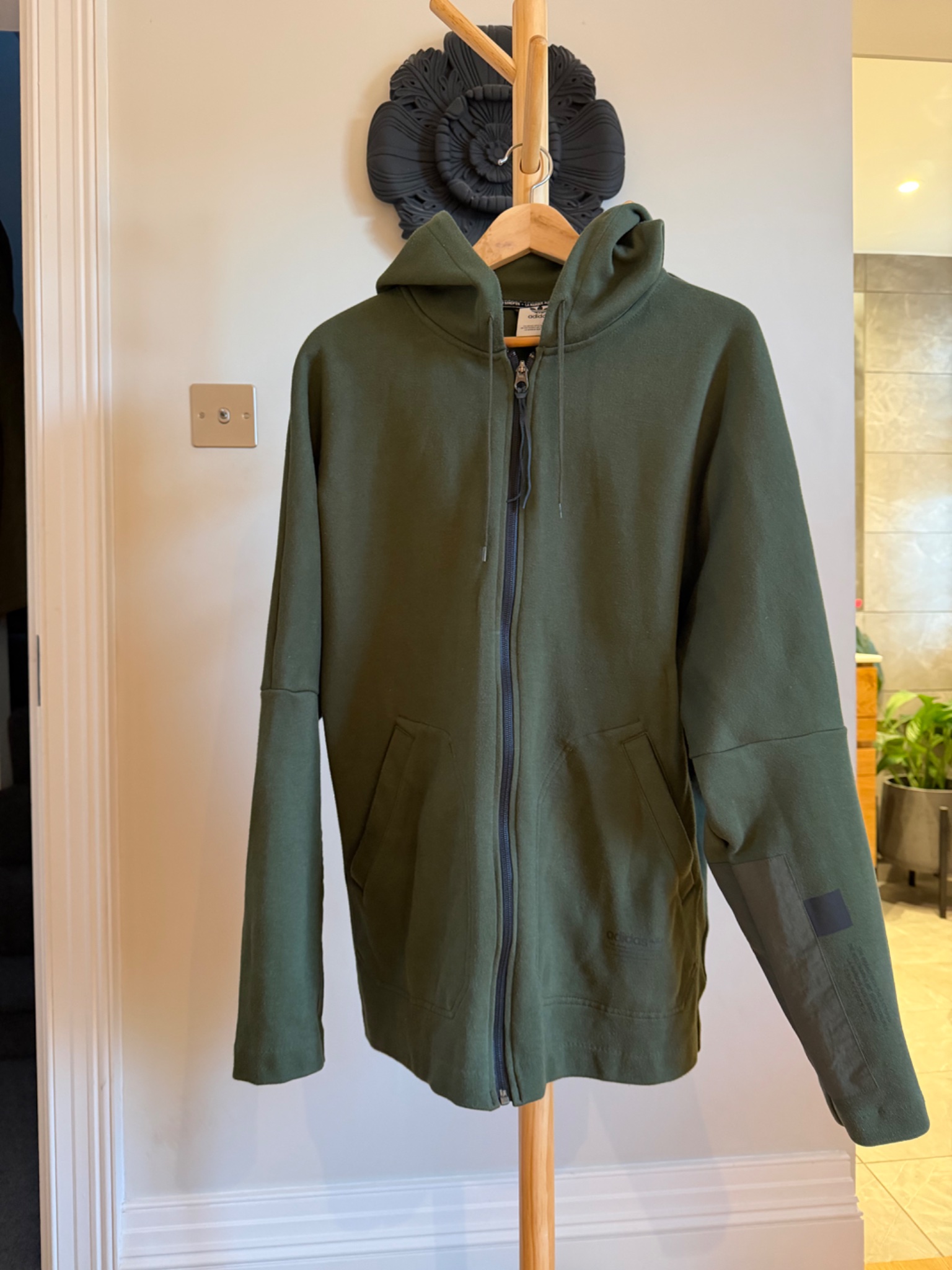 Adidas Essentials Essential Full Zip Hoodie - hero