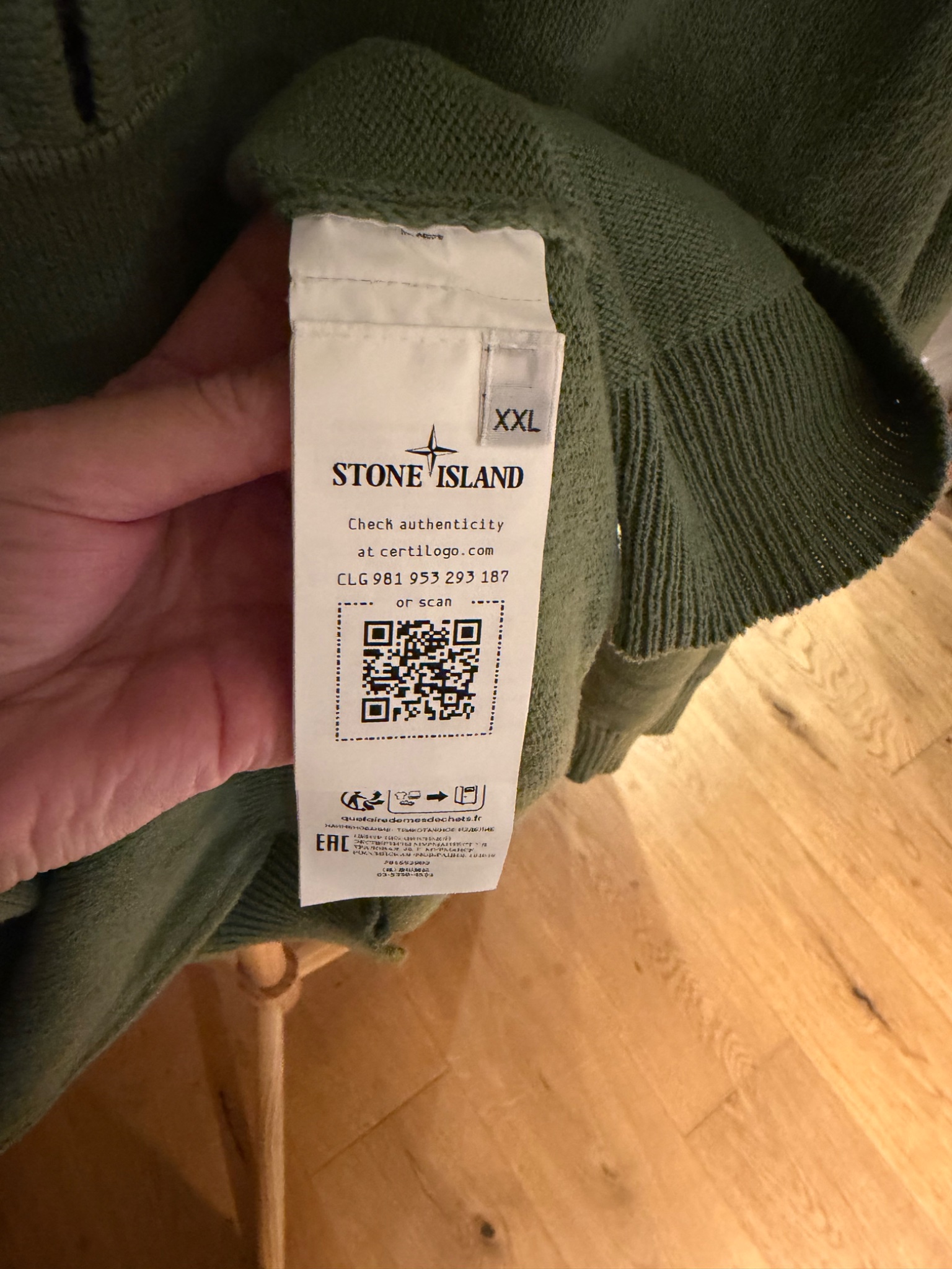 Stone Island Half-Zip Knit Jumper - detail 7
