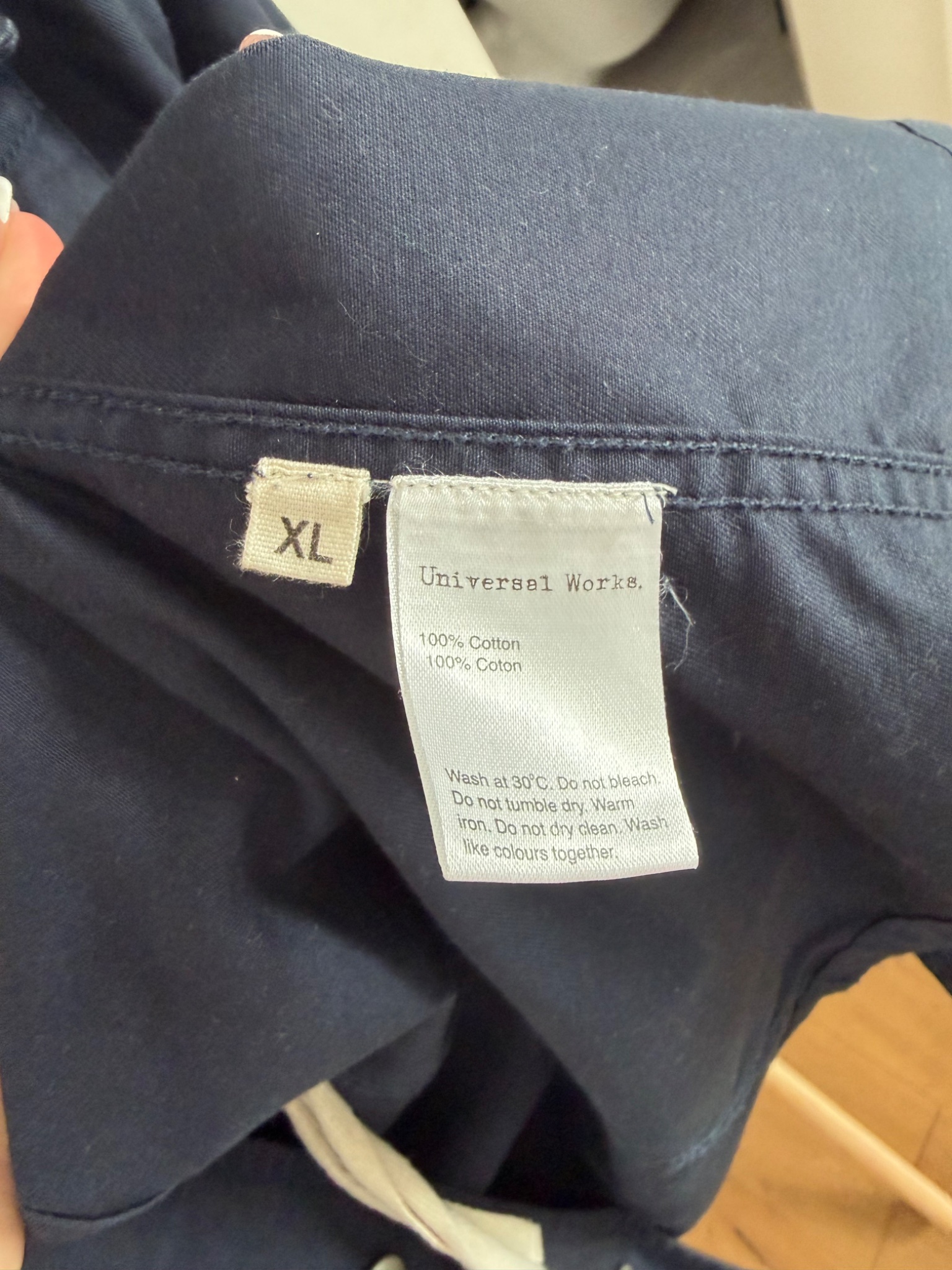 Universal Works Work Jacket - detail 7