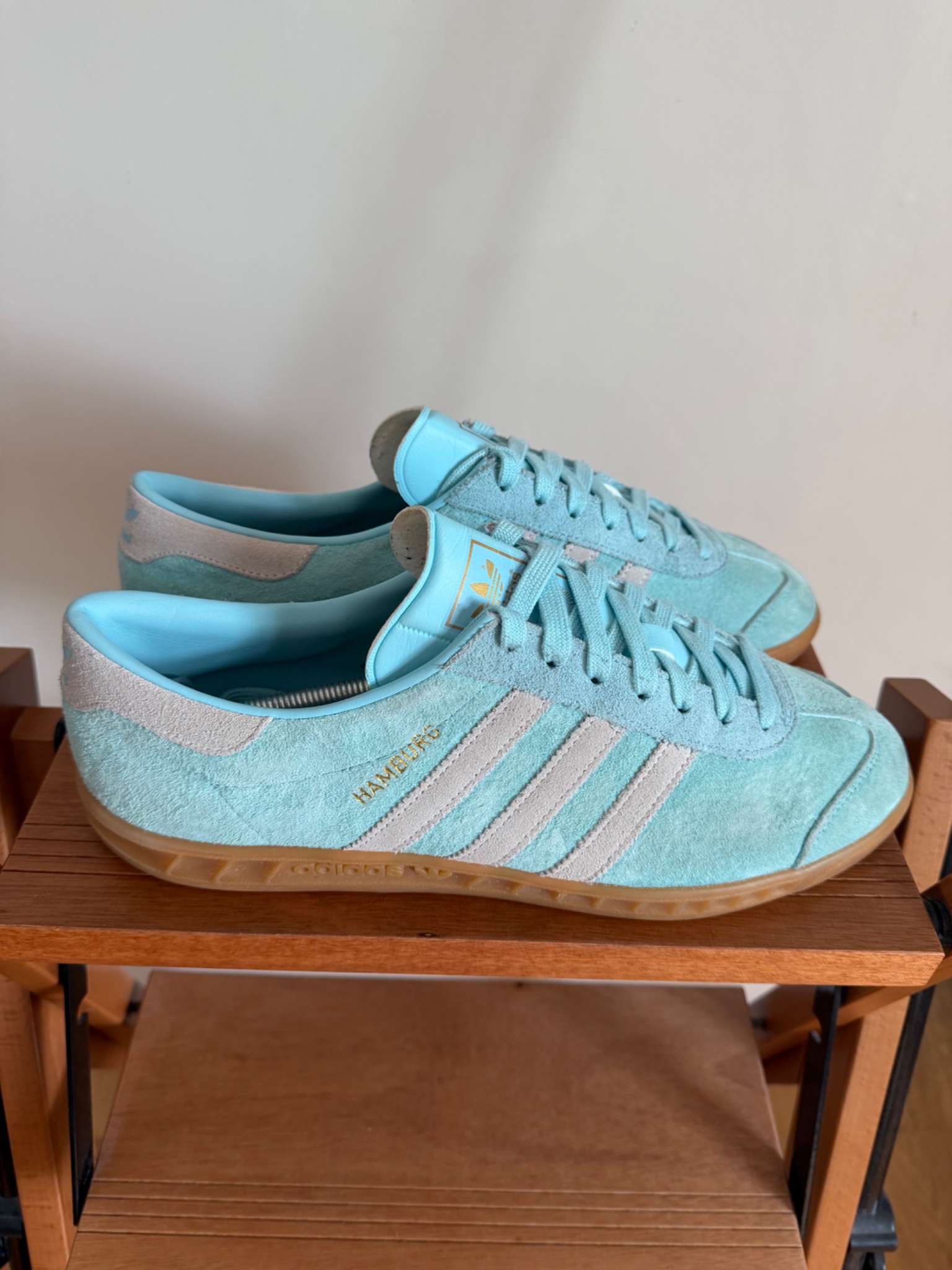 Adidas Originals Originals Hamburg Trainers MINT - detail 2