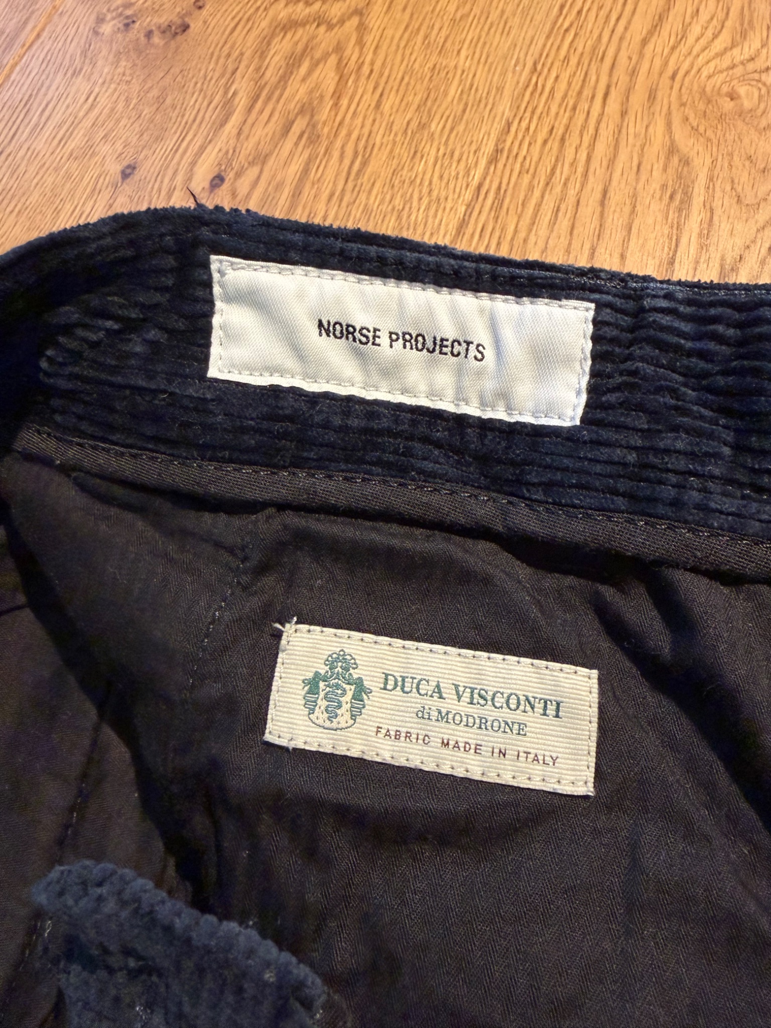 Norse Projects Duca Visconti di Modrone Corduroy Trousers - detail 8