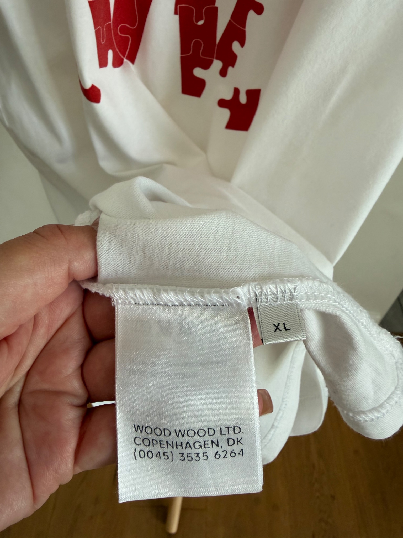 Wood Wood Puzzle Logo T-Shirt - detail 6