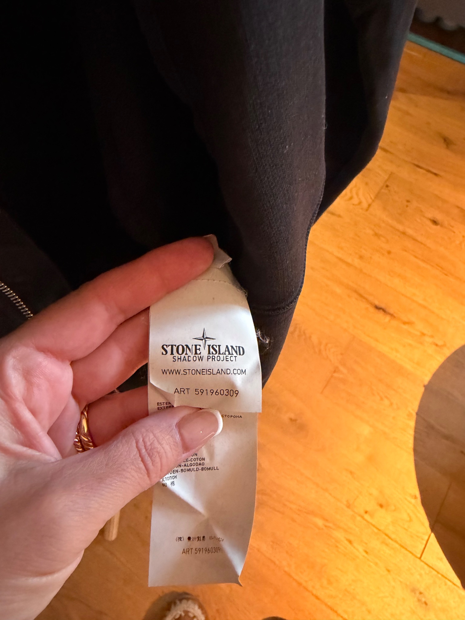 Stone Island Shadow Project Full Zip Jacket - detail 11