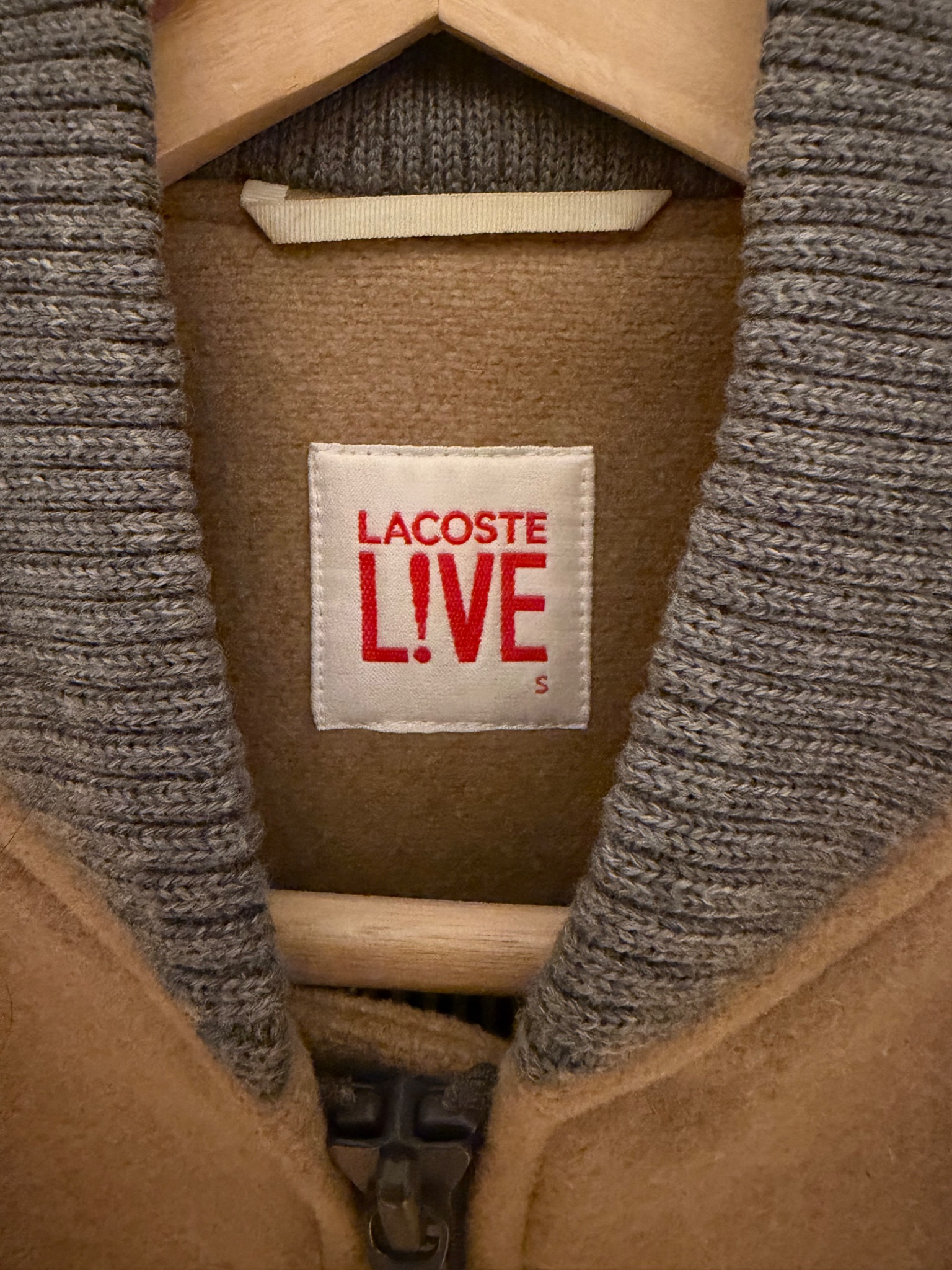 Lacoste LIVE Wool Blend Bomber Jacket - detail 9