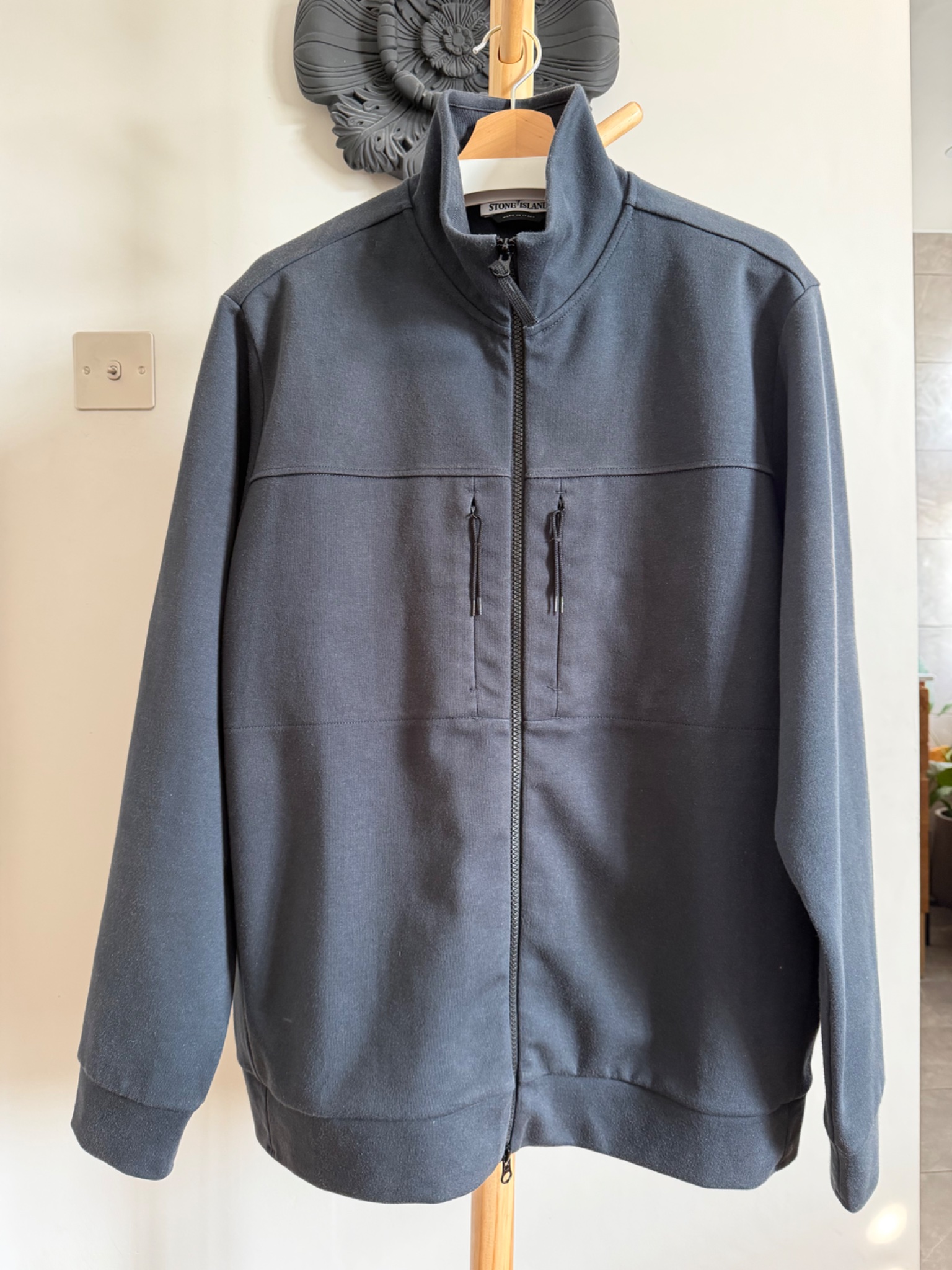 Stone Island Stellina Zip-Up Sweatshirt Track Top - detail 4