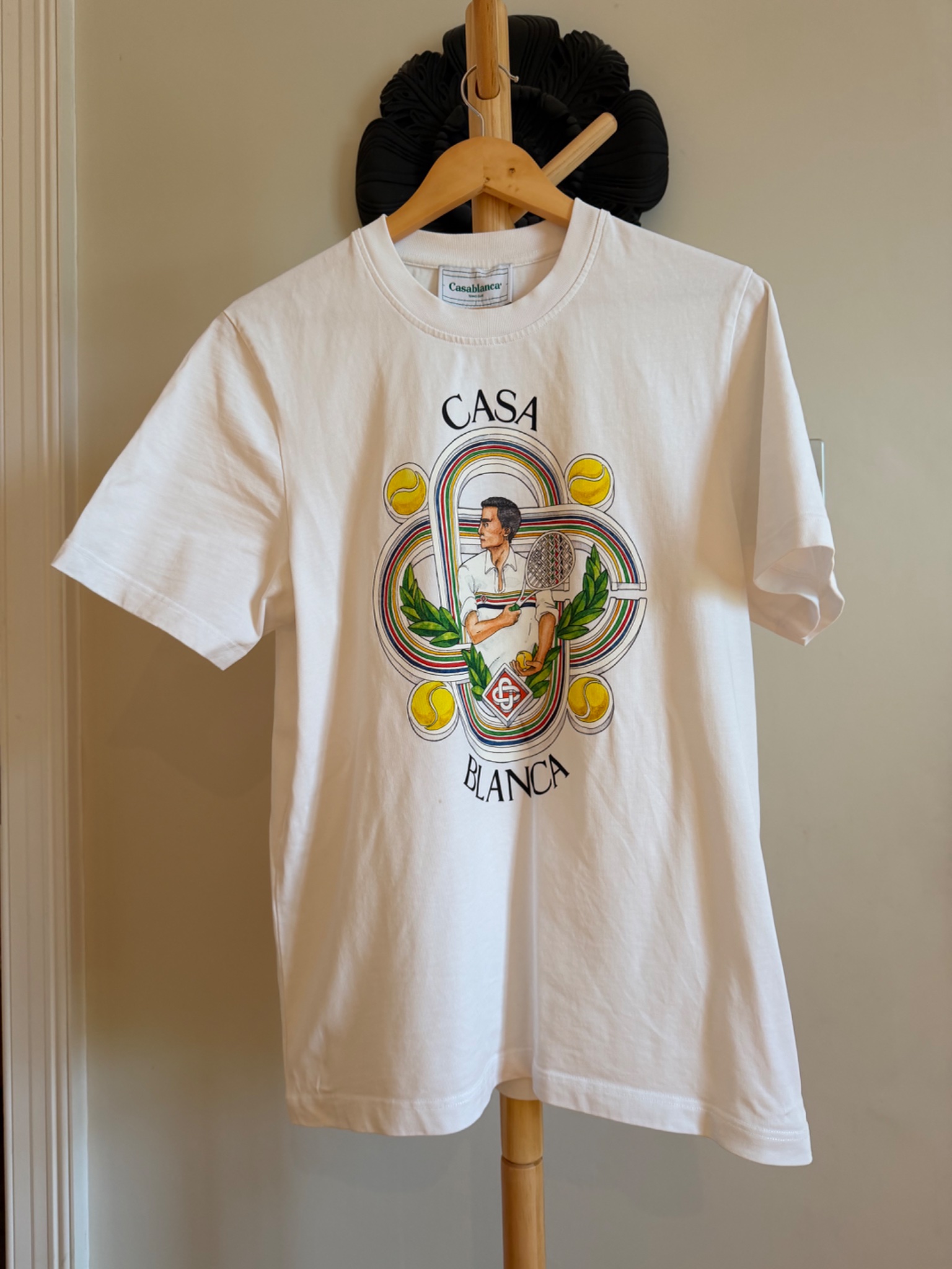 Casablanca Tennis Club Graphic T-Shirt - detail 4