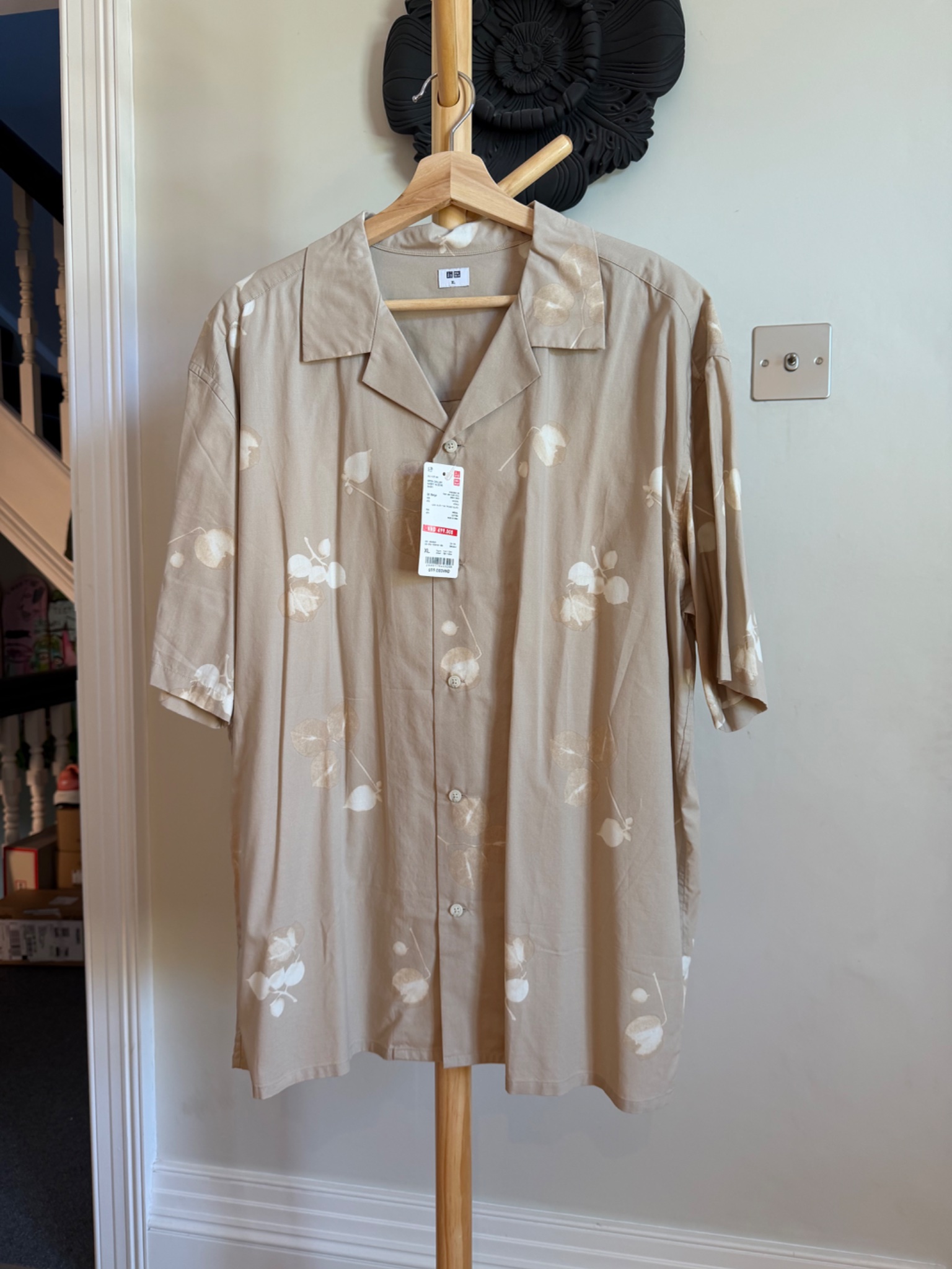 Uniqlo Resort Shirt Printed - detail 4