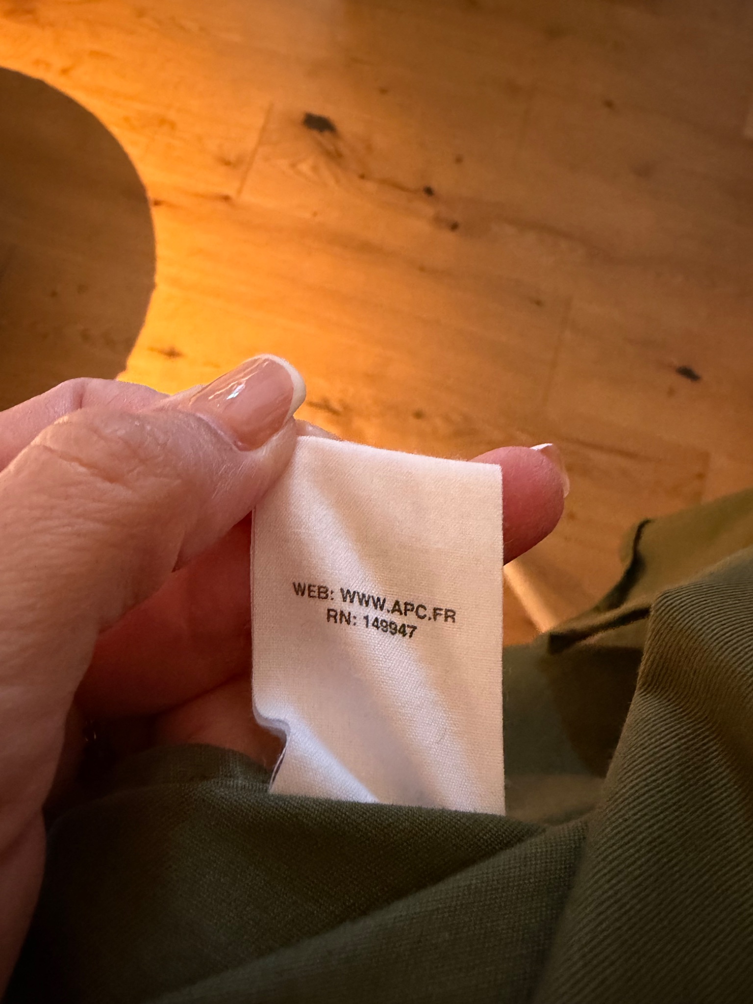 A.P.C. Mainline Overshirt Long Sleeve - detail 3