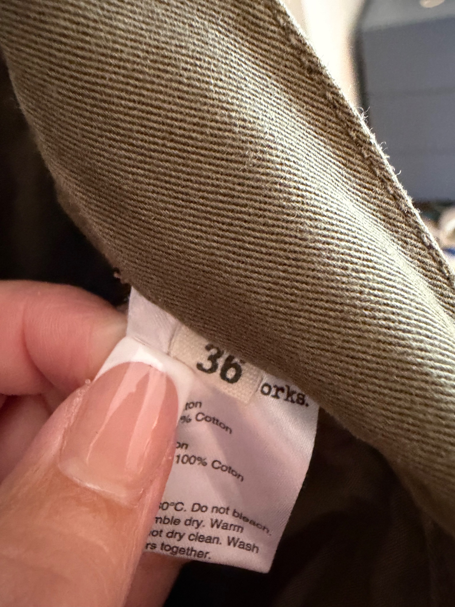 Universal Works Fatigue Trousers - detail 7
