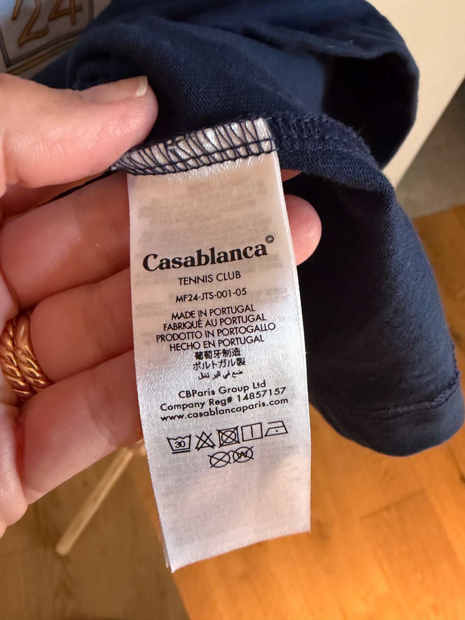 Casablanca Tennis Club Graphic Print T-Shirt - detail 6