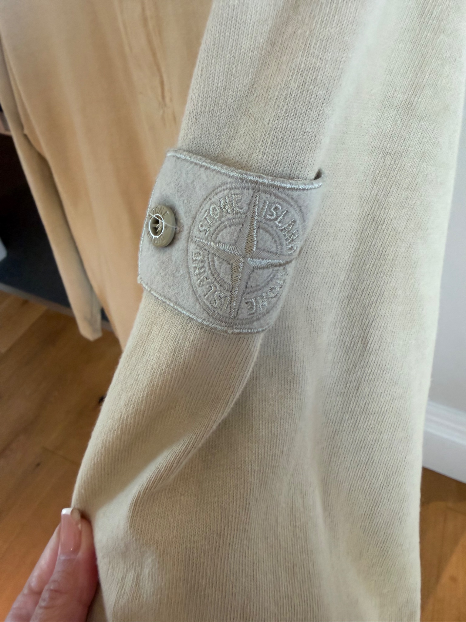 Stone Island Ghost Long Sleeve Polo Shirt - detail 6