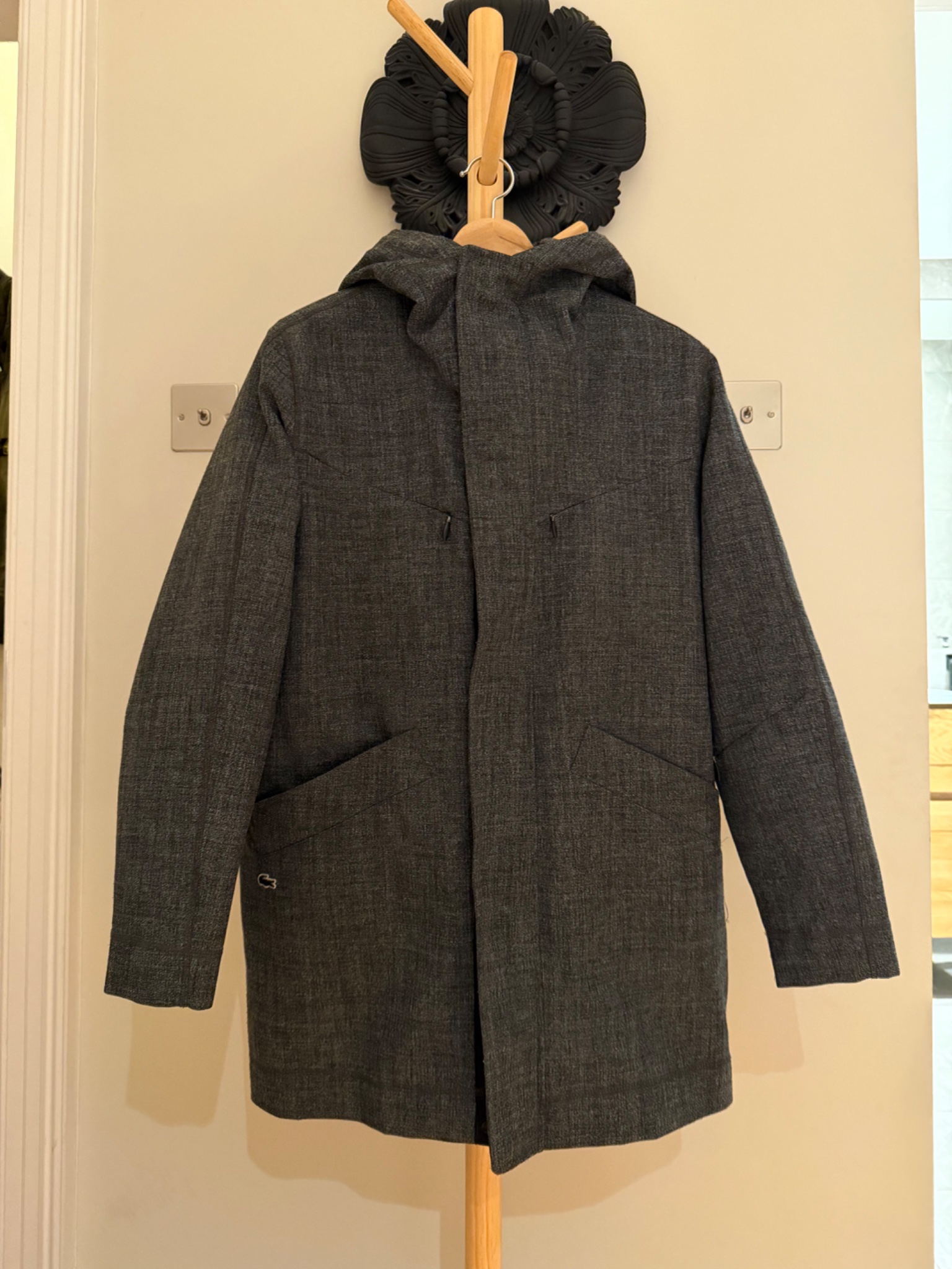 Lacoste LIVE Hooded coat - detail 4
