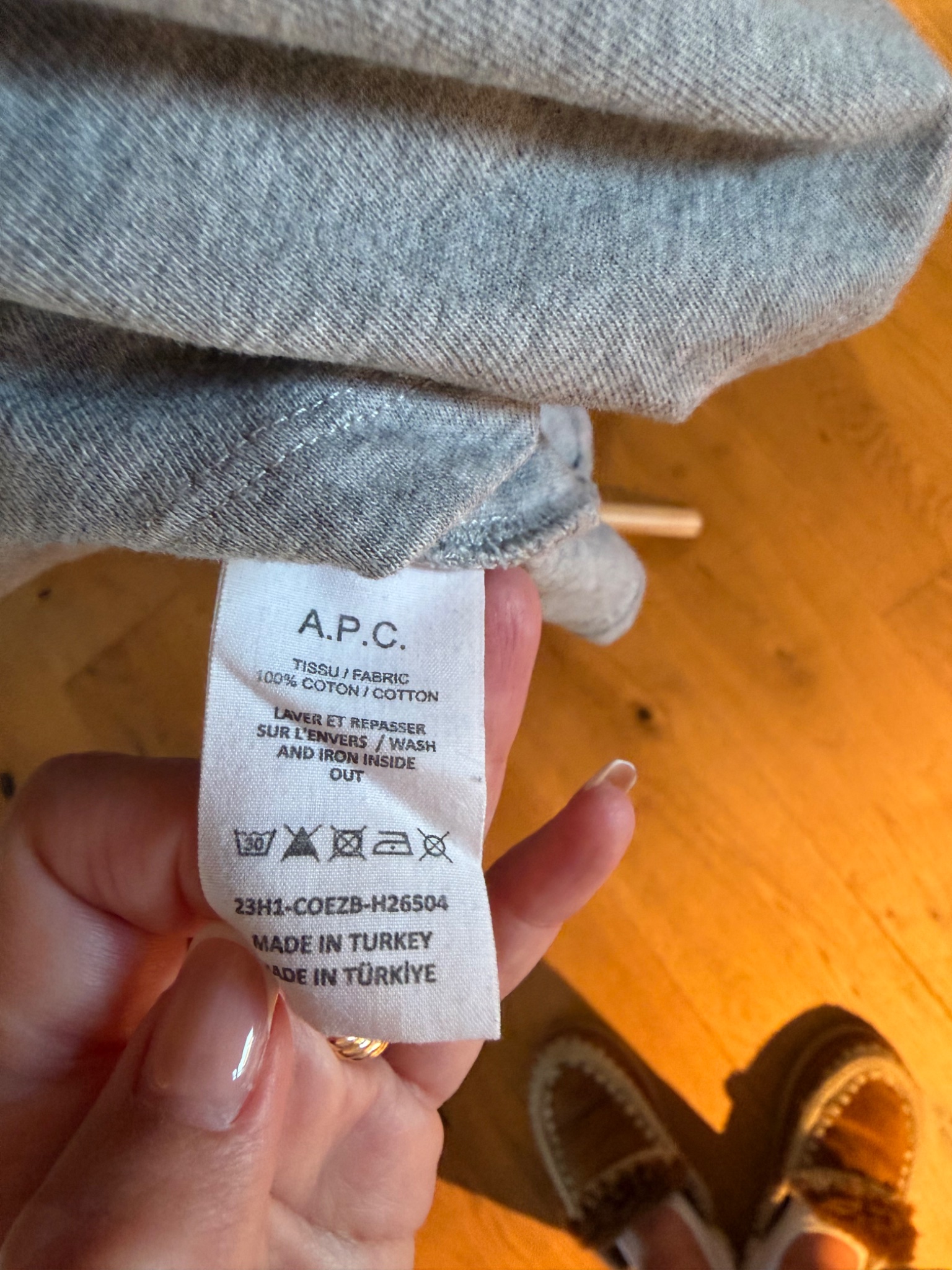 A.P.C. Plain T-Shirt - detail 7