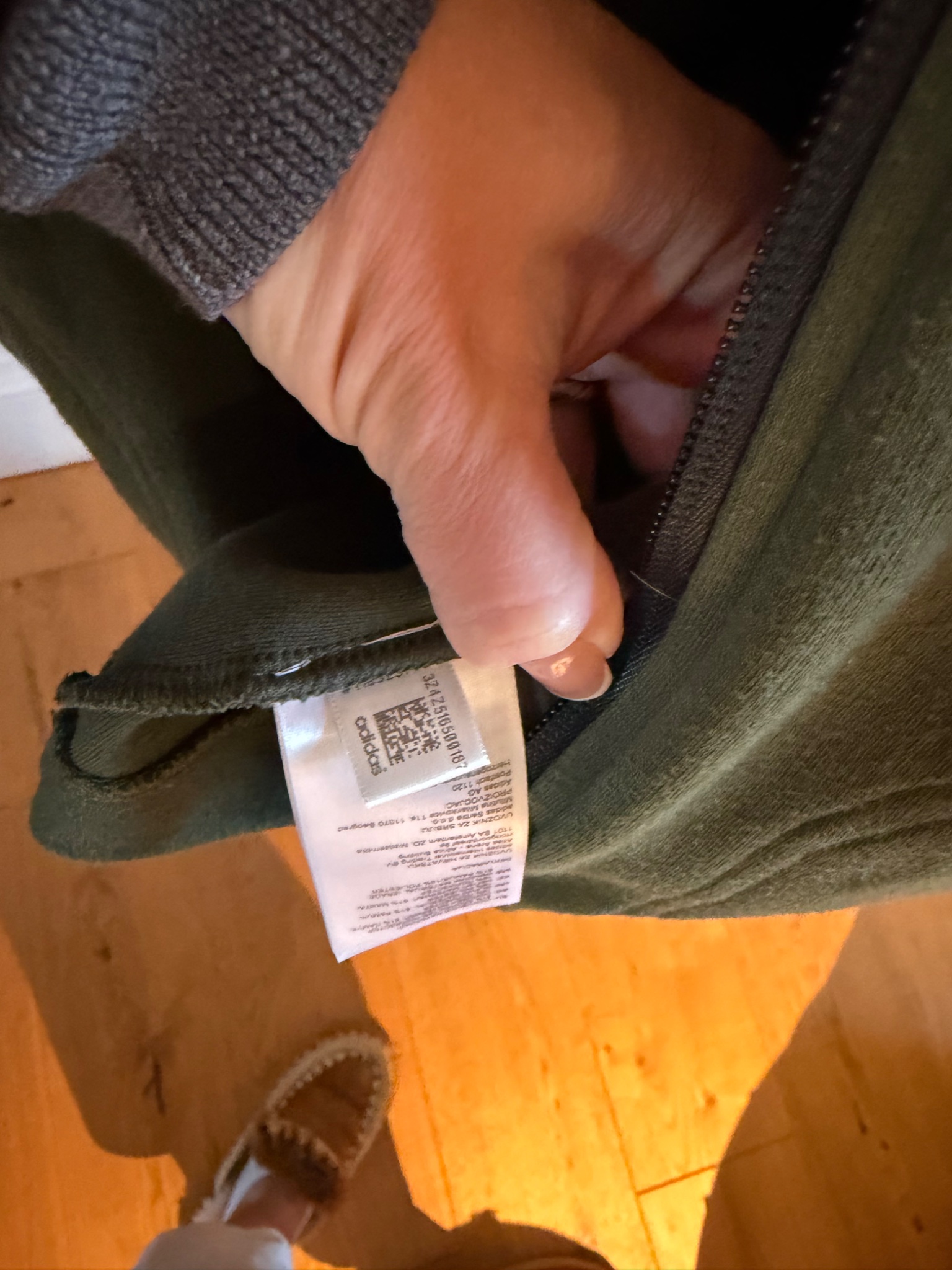 Adidas Essentials Essential Full Zip Hoodie - detail 4