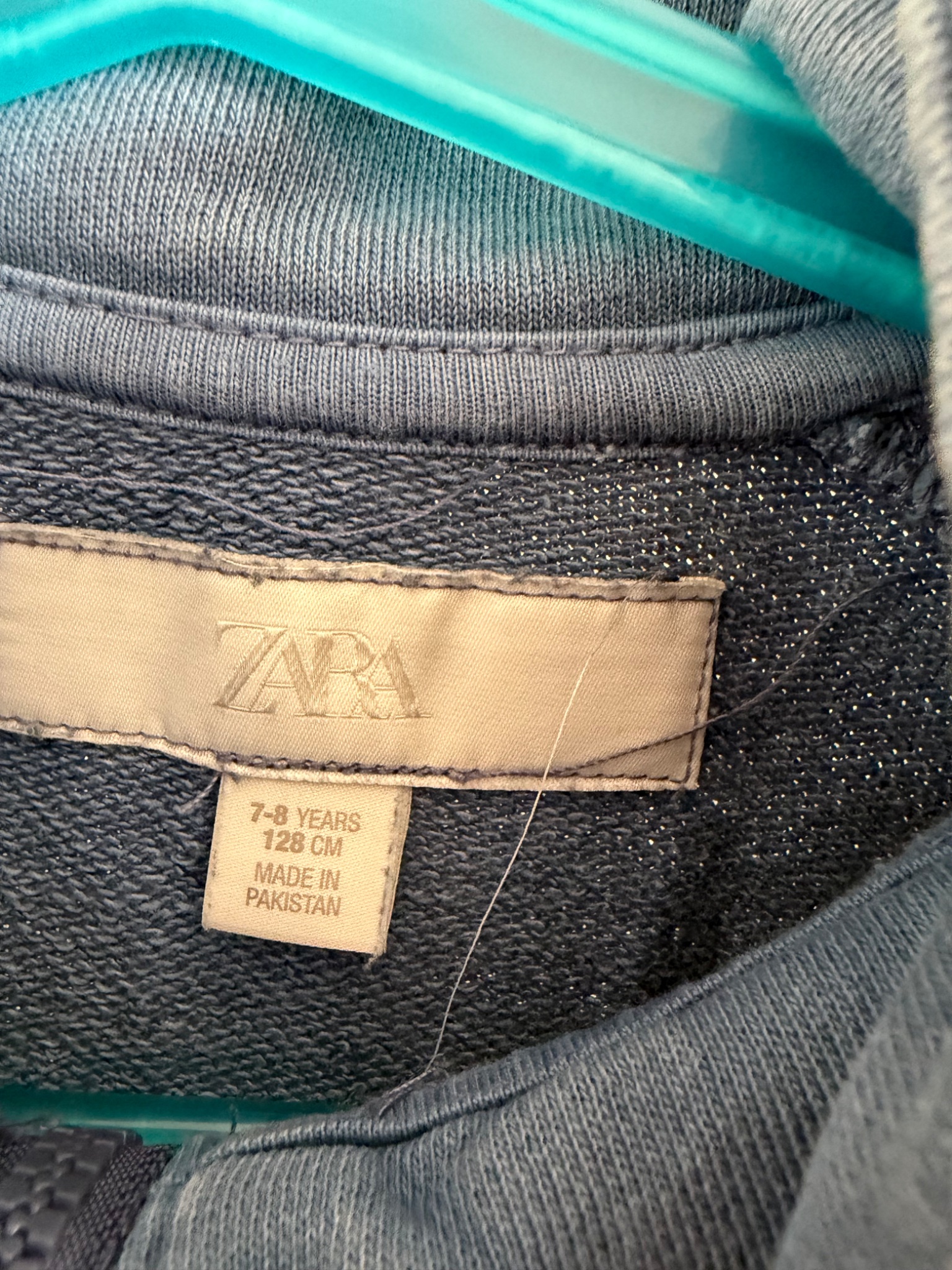 Zara Graphic Print Zip-Up Jacket - detail 6