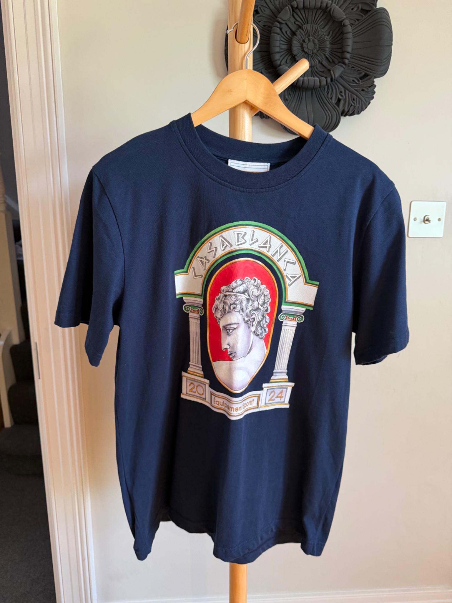 Casablanca Tennis Club Graphic Print T-Shirt - detail 4