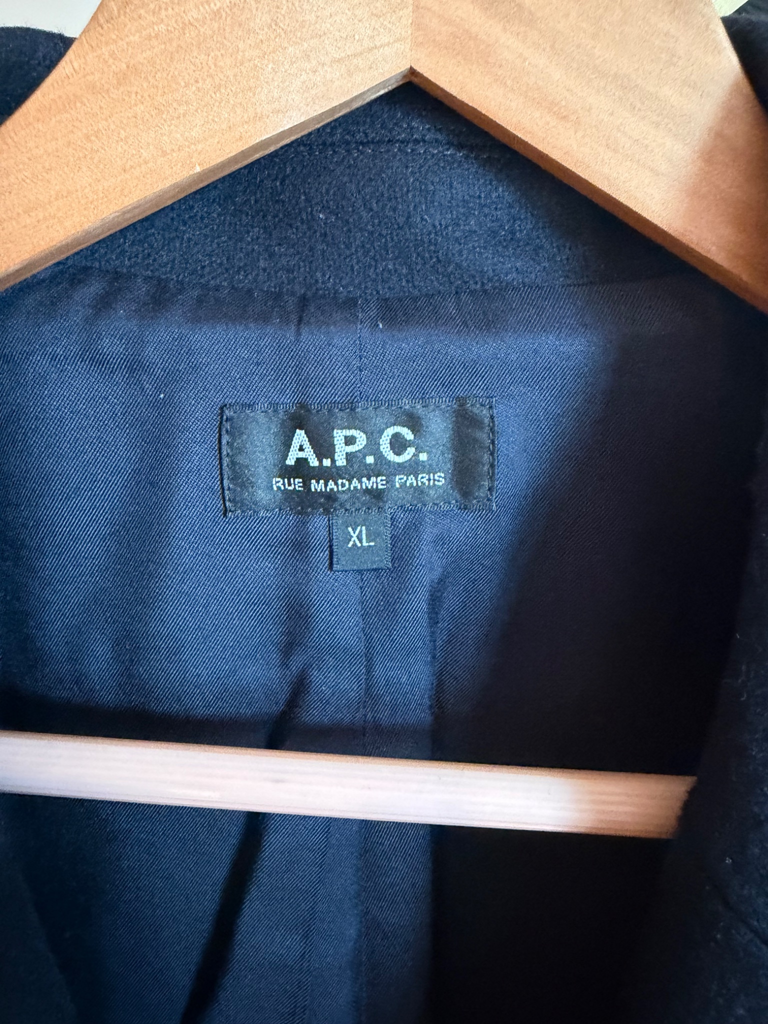 A.P.C. Single Breasted Overcoat - detail 7