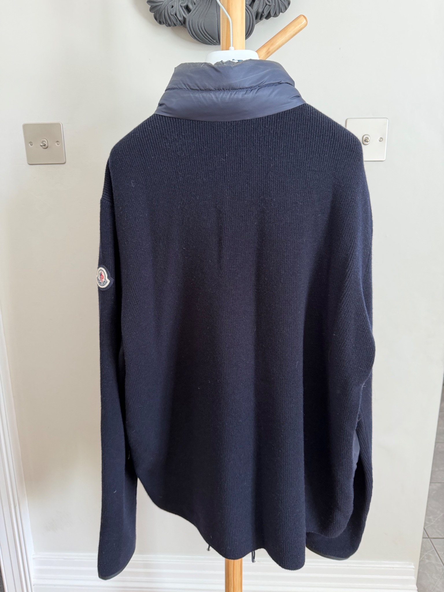 Moncler Mainline Padded Knit Cardigan Jacket - detail 4