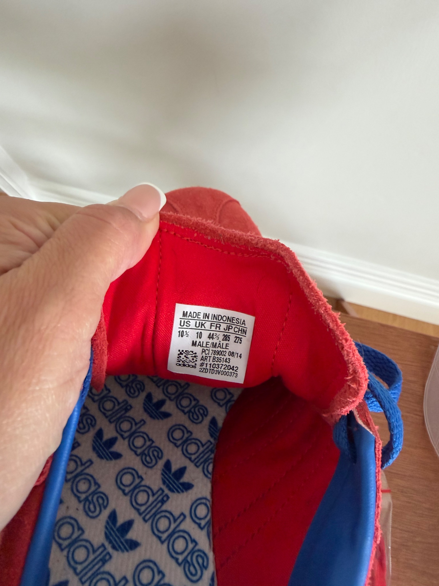 Adidas Originals Originals Rouge Trainers RARE MINT - detail 5