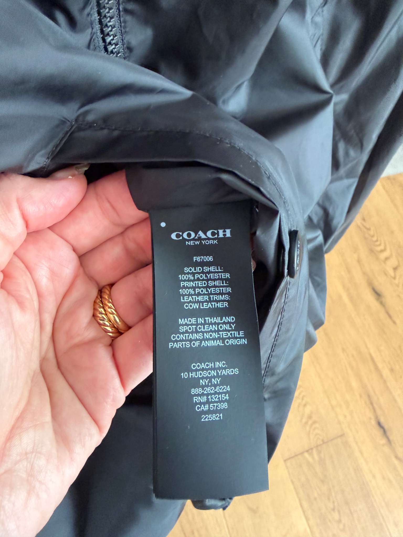 Coach Hooded Jacket - detail 9