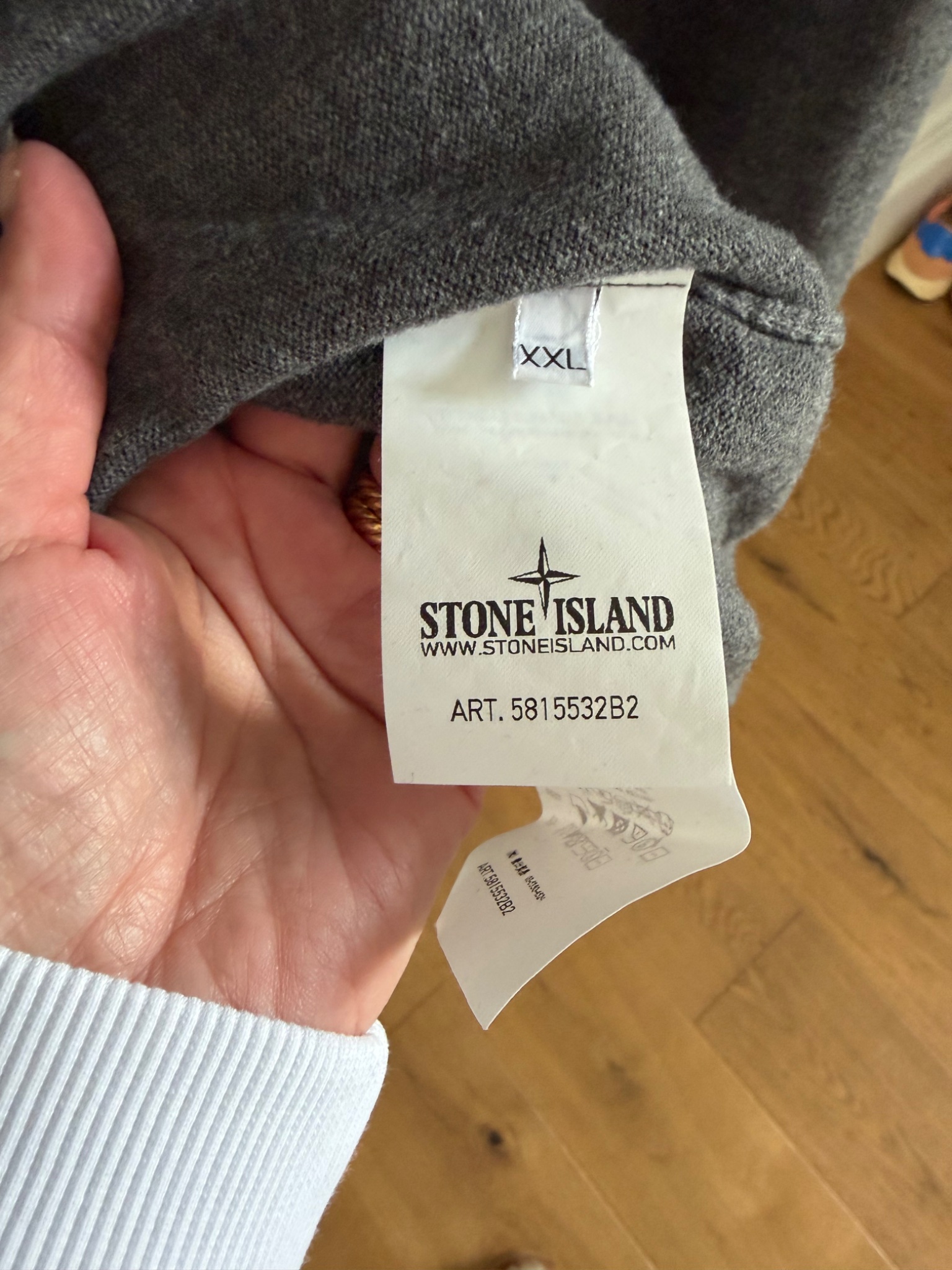 Stone Island V-Neck Knit Jumper - detail 7