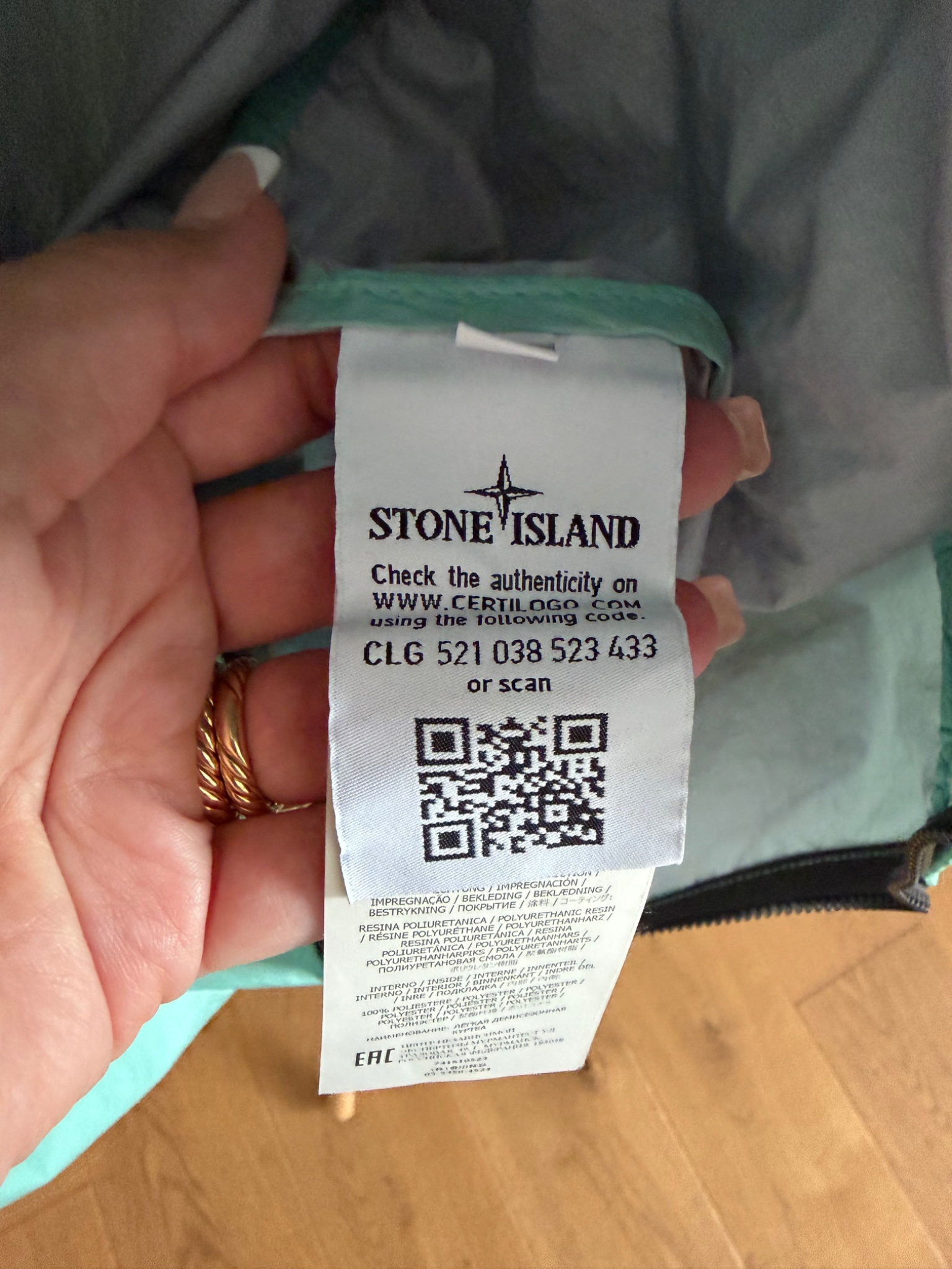 Stone Island Full Zip Popover Jacket - detail 7
