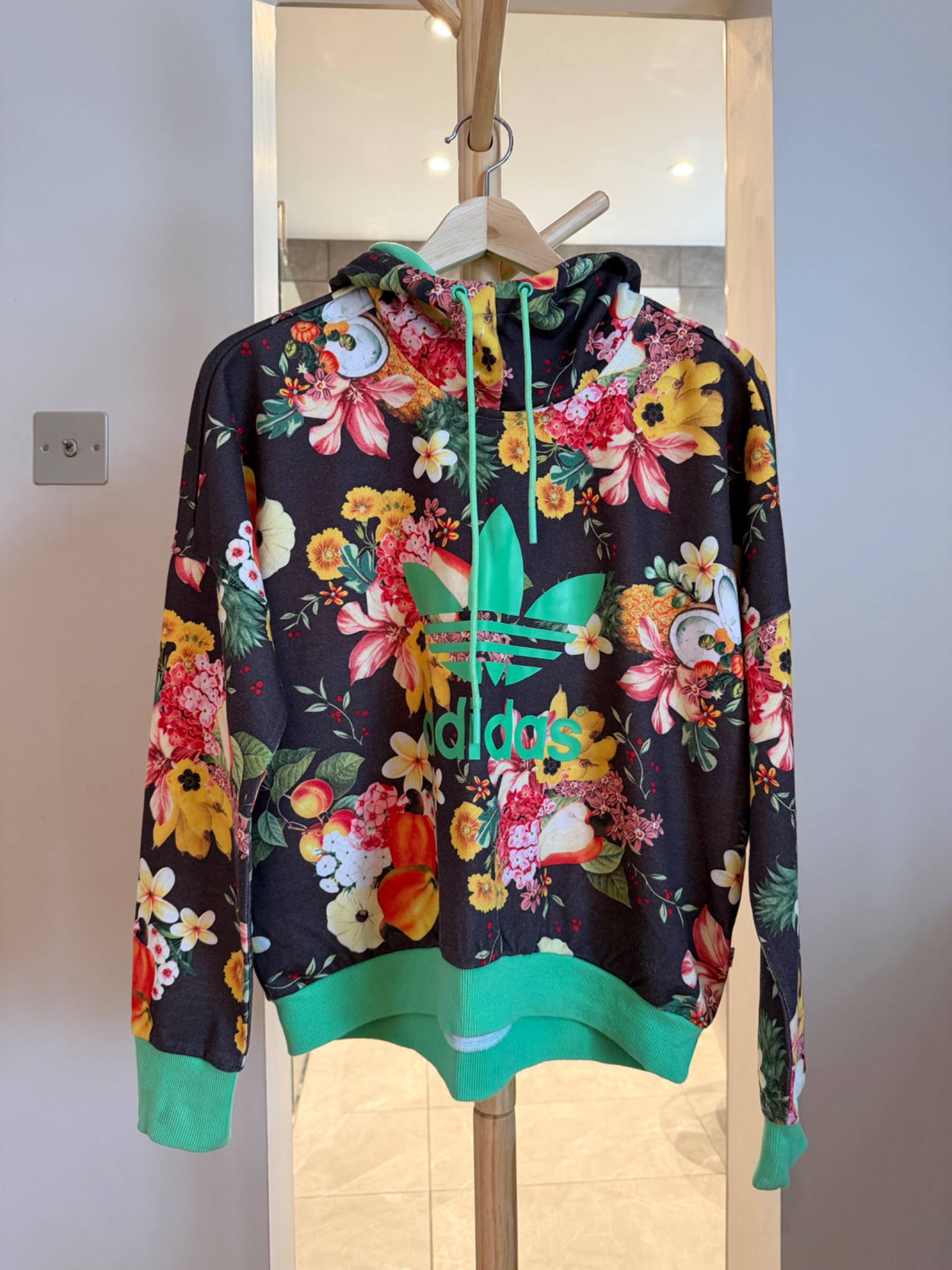 Adidas Floral Hoodie - detail 4