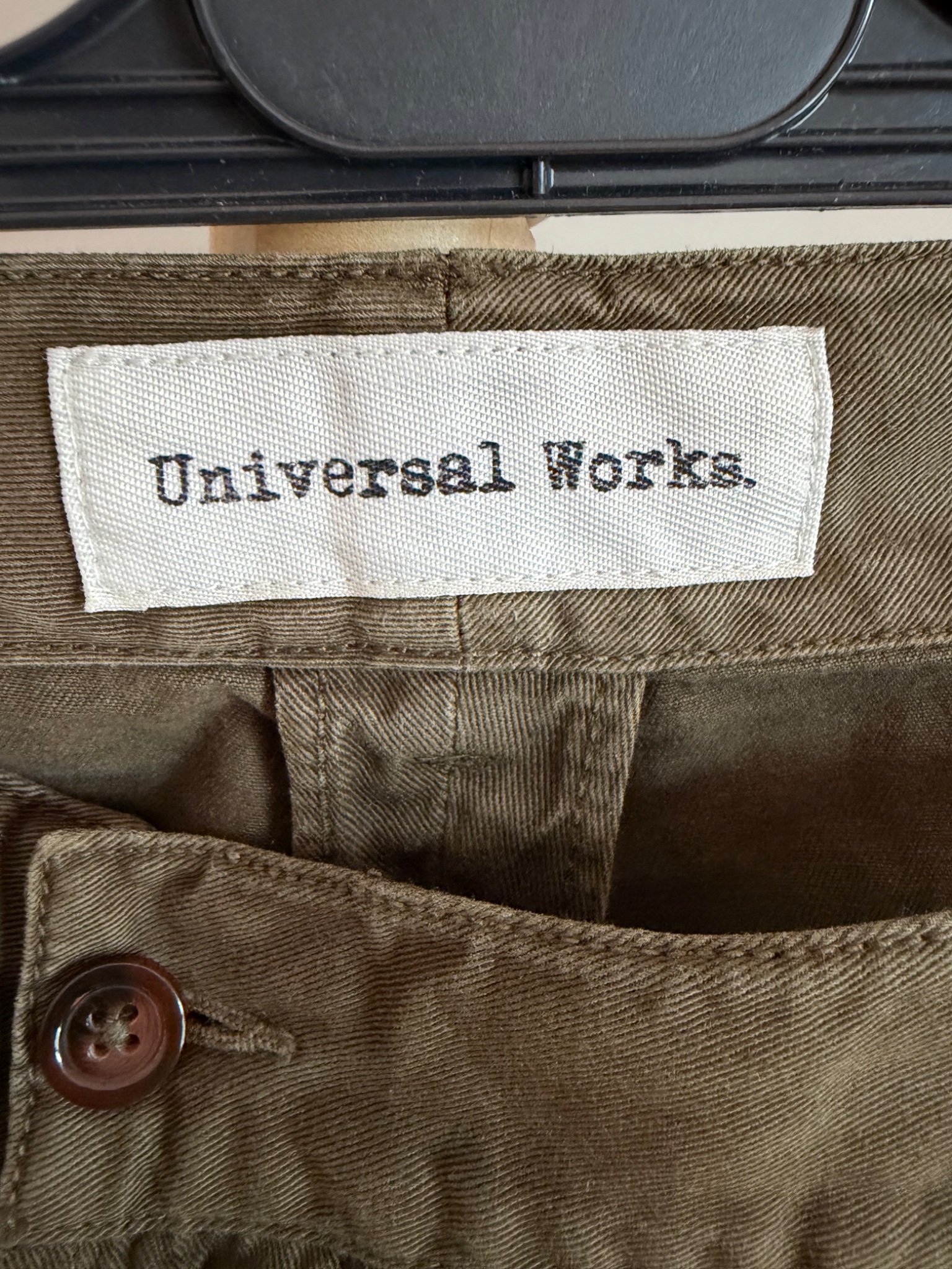 Universal Works Fatigue Trousers - detail 6