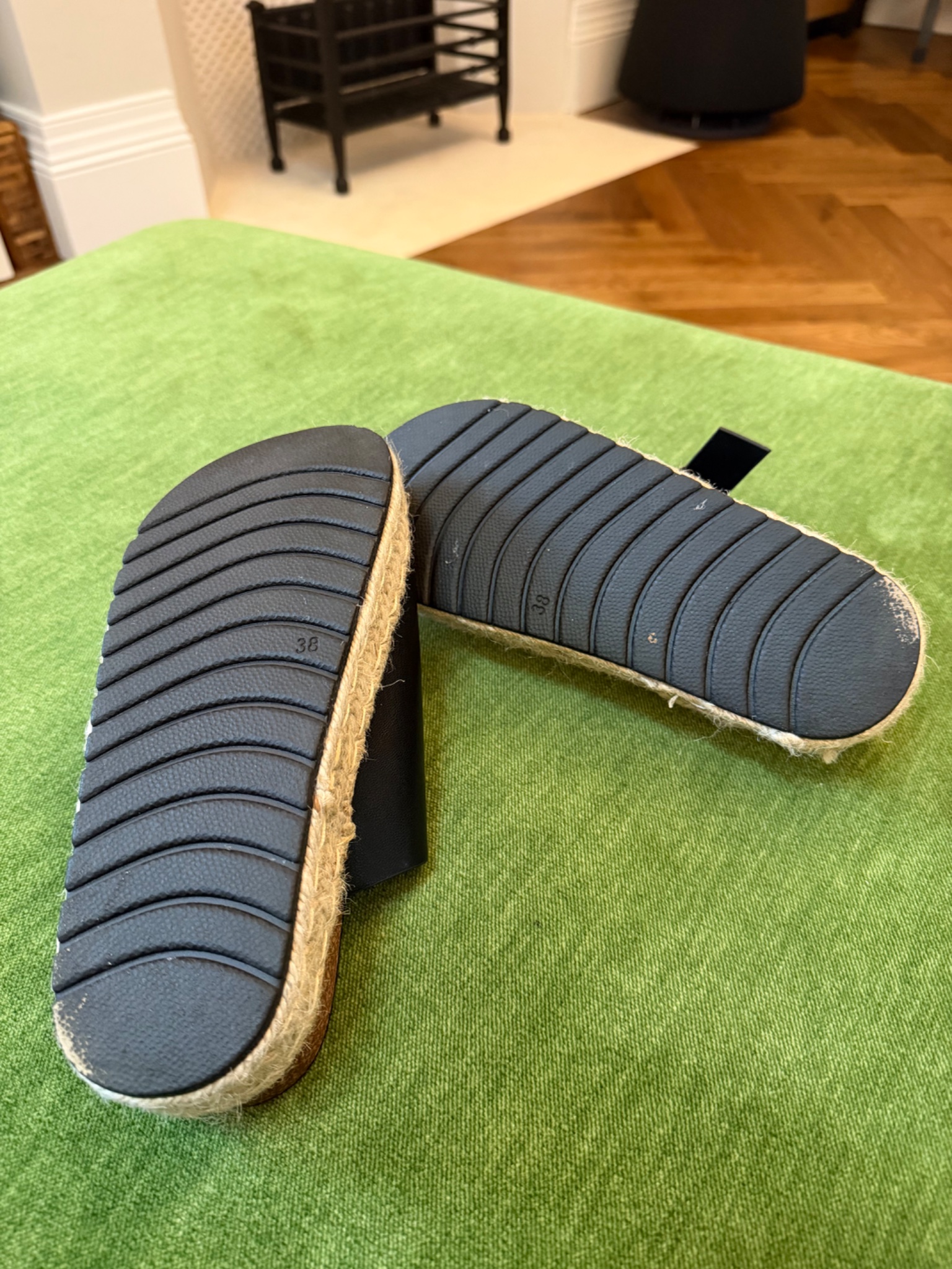 Zara Buckle Detail Espadrille Sandals - detail 2