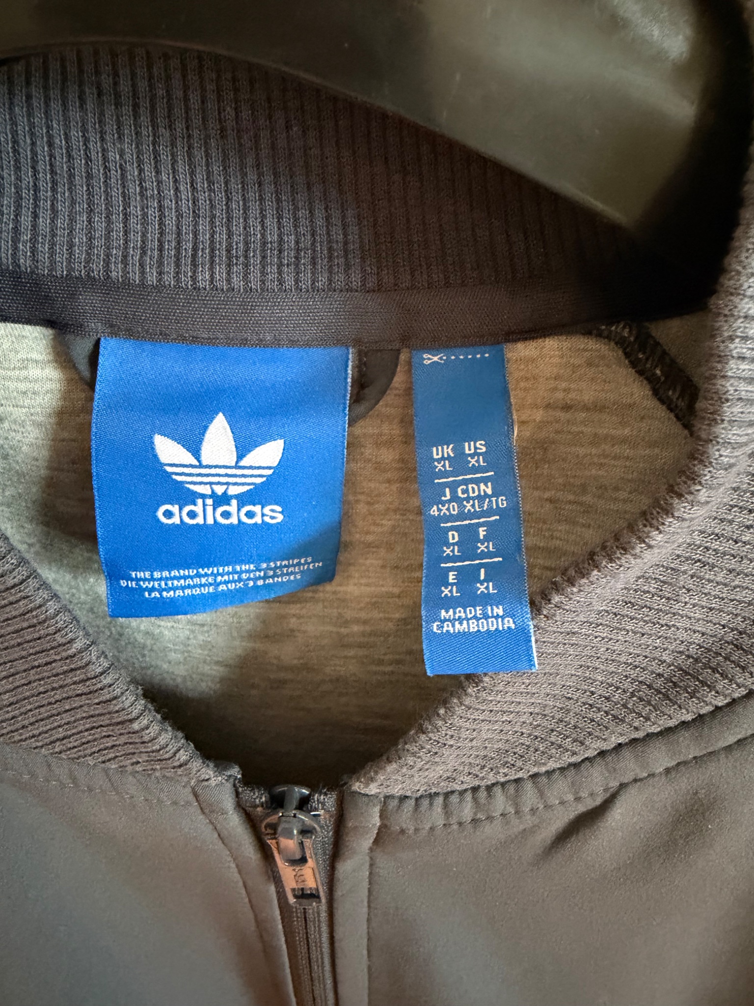 Adidas Originals Track Jacket Full Zip with Trefoil Logo - detail 6