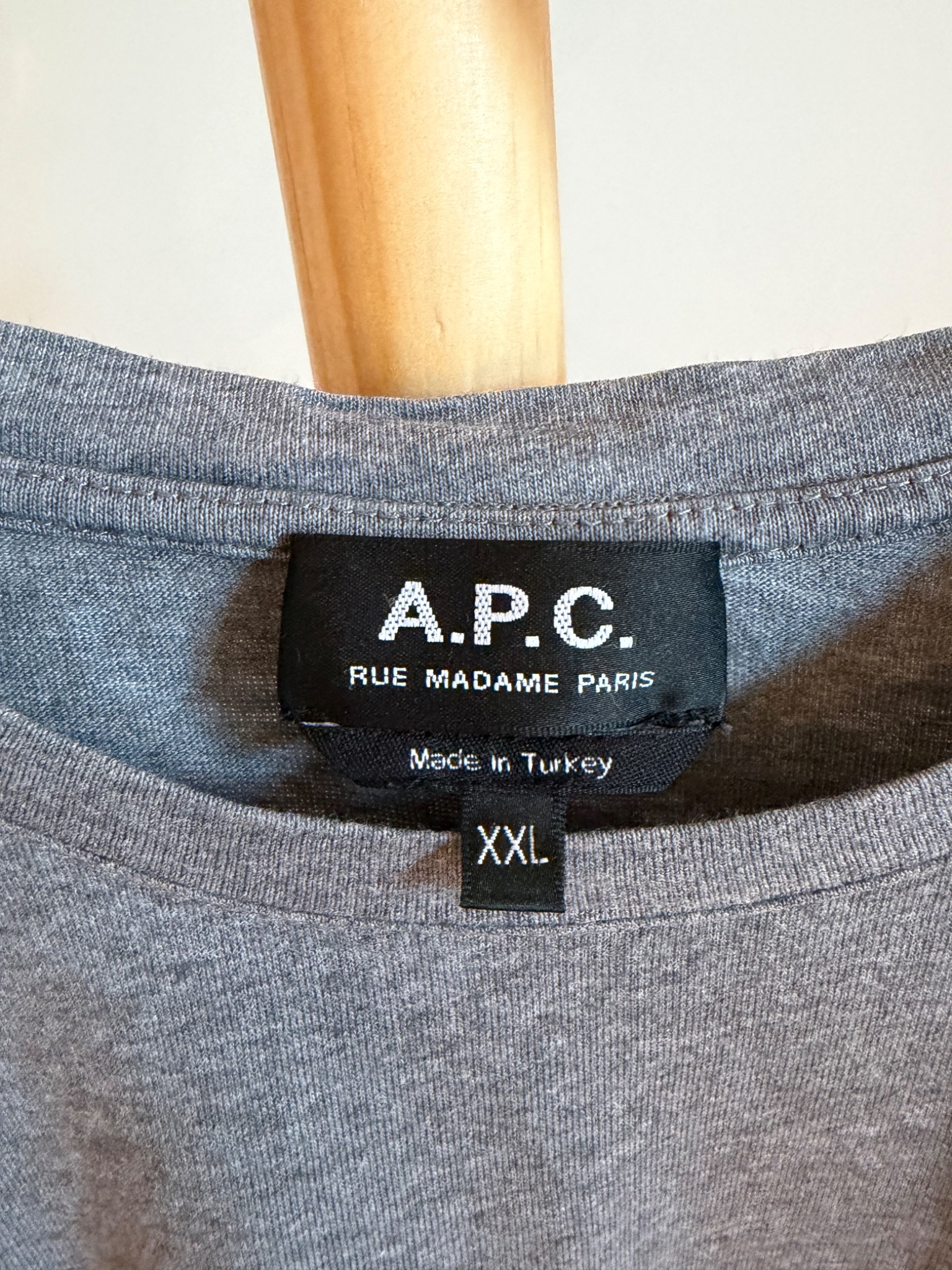 A.P.C. Classic Cotton T-Shirt - detail 2