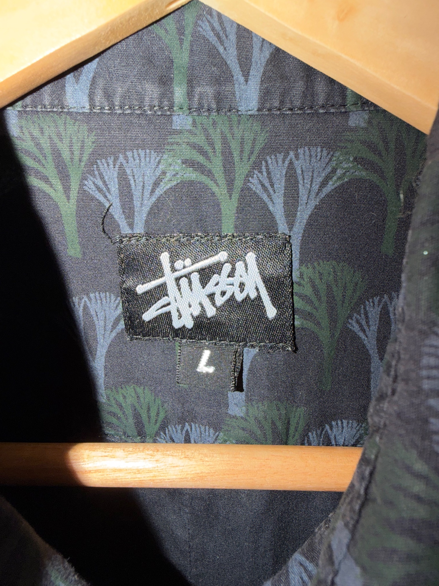 Stüssy Graphic Print Short Sleeve Shirt - detail 7