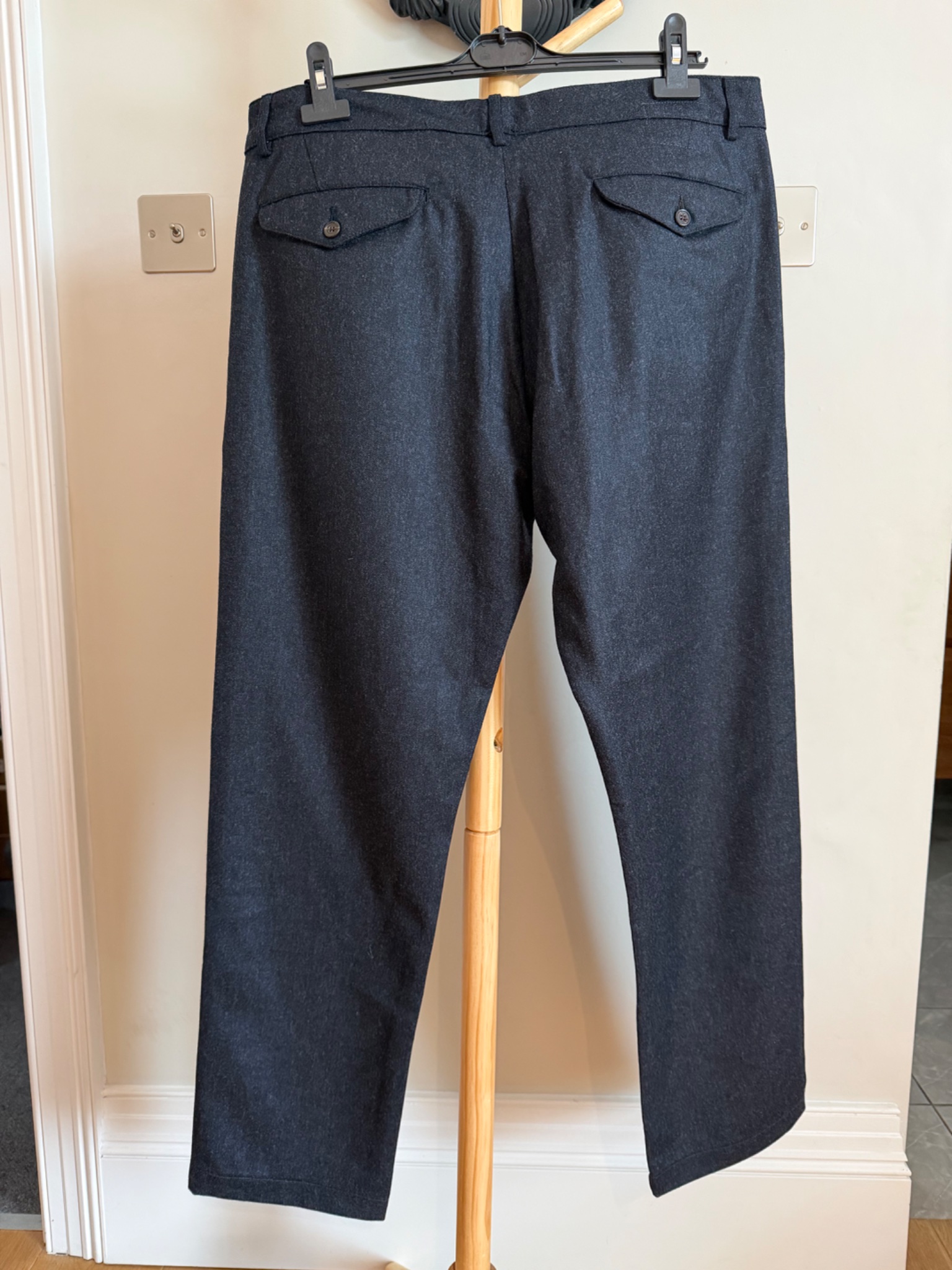 Universal Works. Aston Pant Flannel Trousers - detail 4