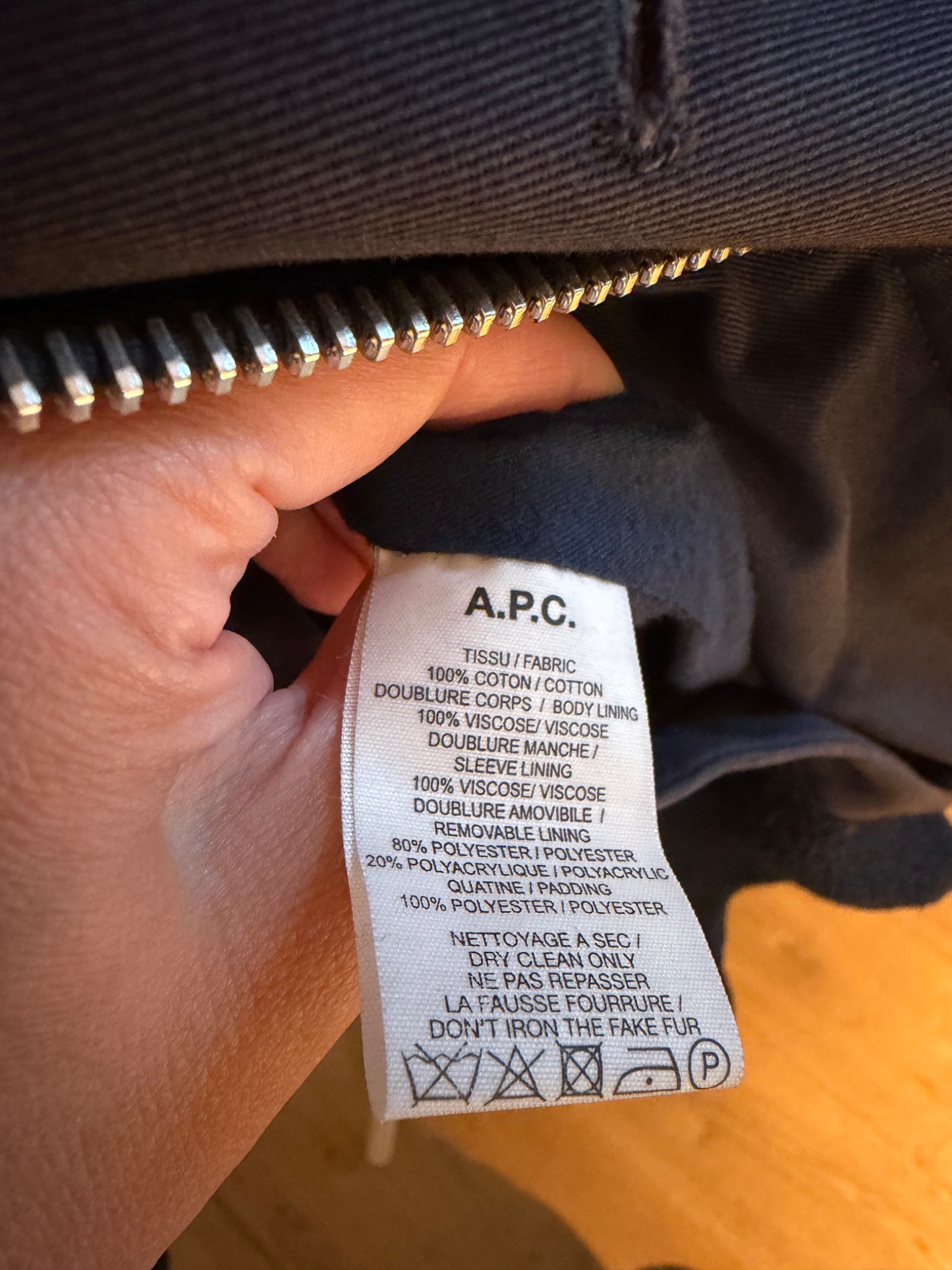 A.P.C. Winter Parka - detail 9