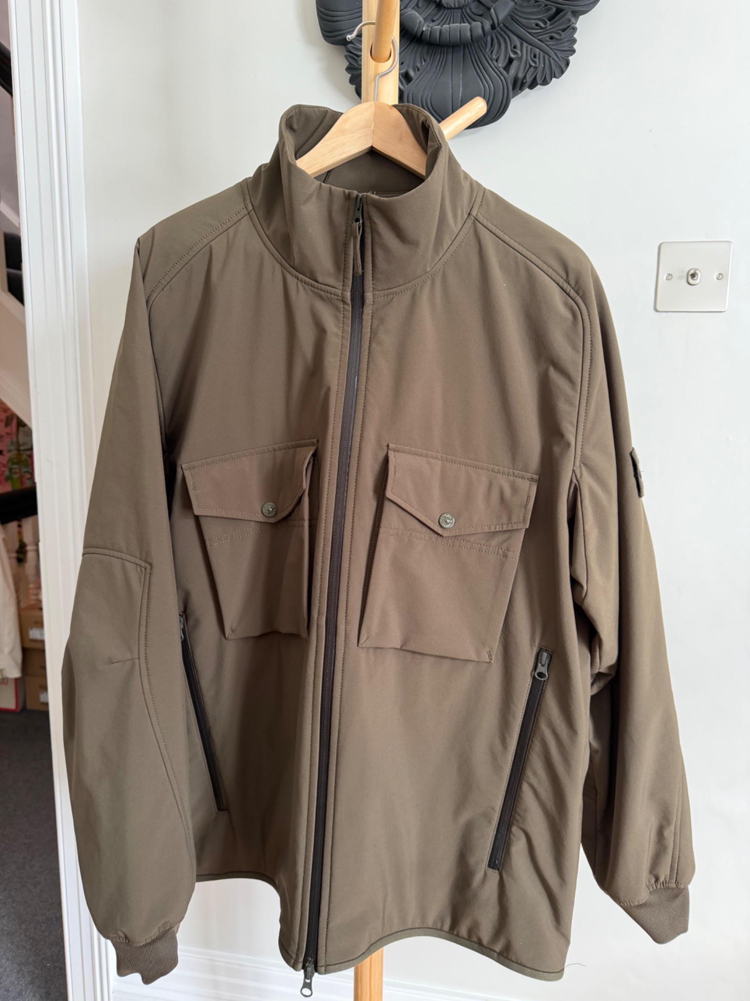 Stone Island Soft Shell-R Shell Jacket - detail 1