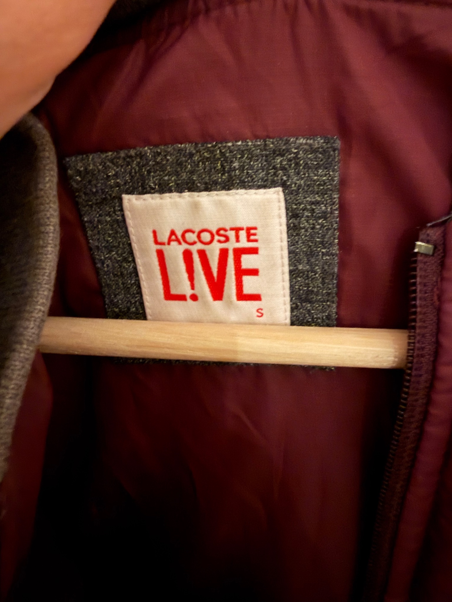 Lacoste LIVE Hooded coat - detail 9