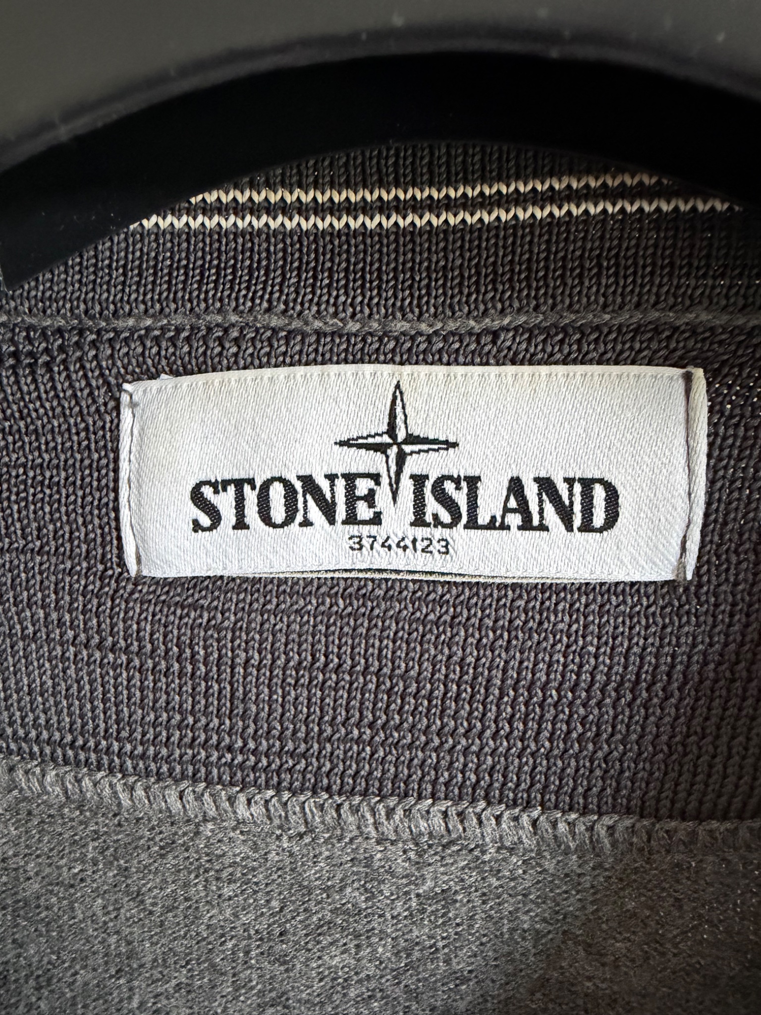 Stone Island V-Neck Knit Jumper - detail 6