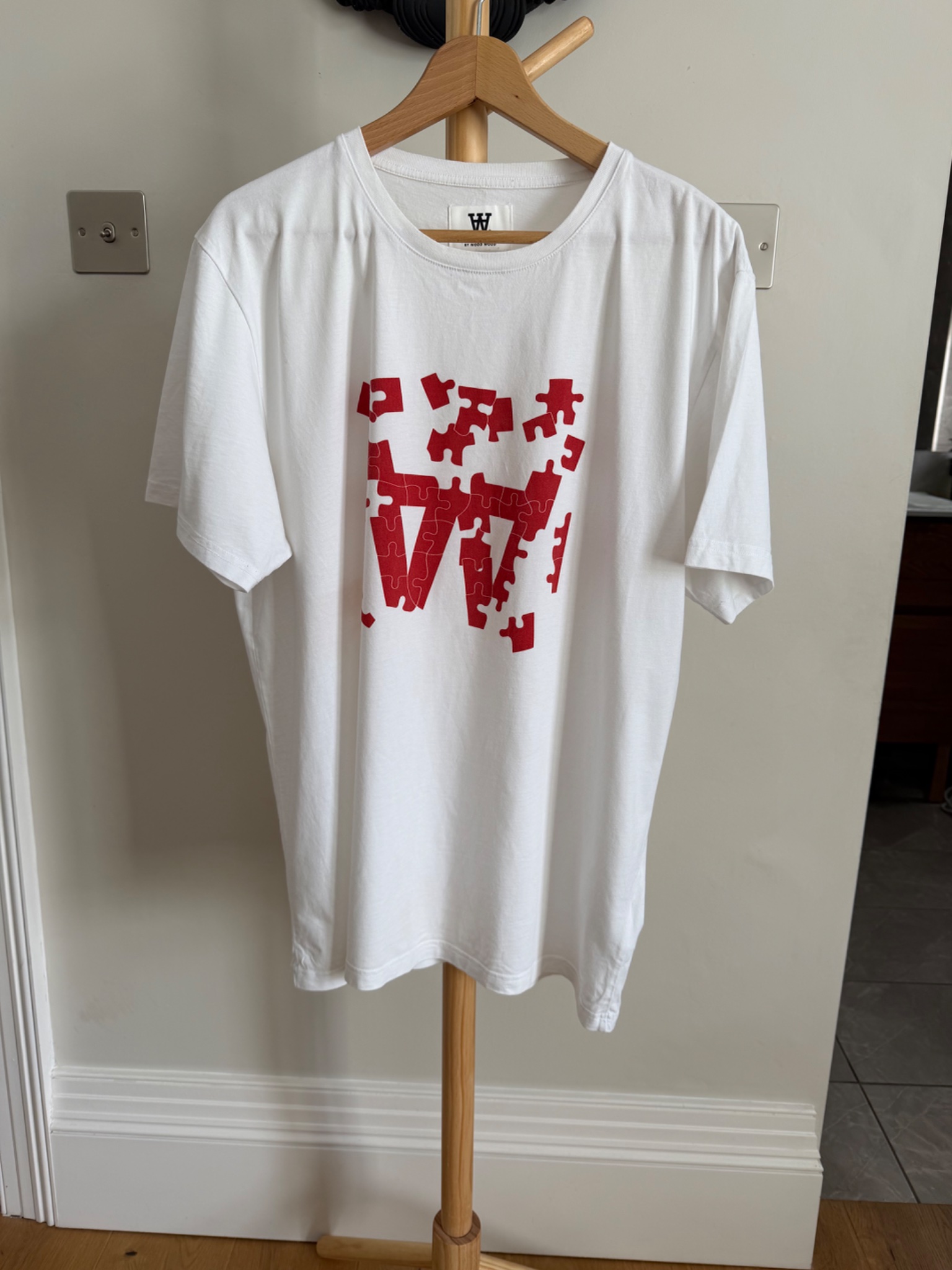 Wood Wood Puzzle Logo T-Shirt - detail 4