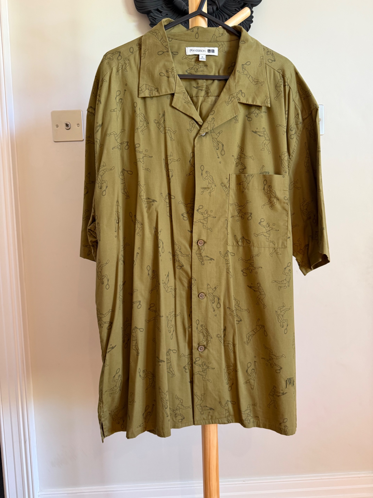 J.W. Anderson x Uniqlo J.W. Anderson x Uniqlo Tennis Print Short Sleeve Shirt - hero