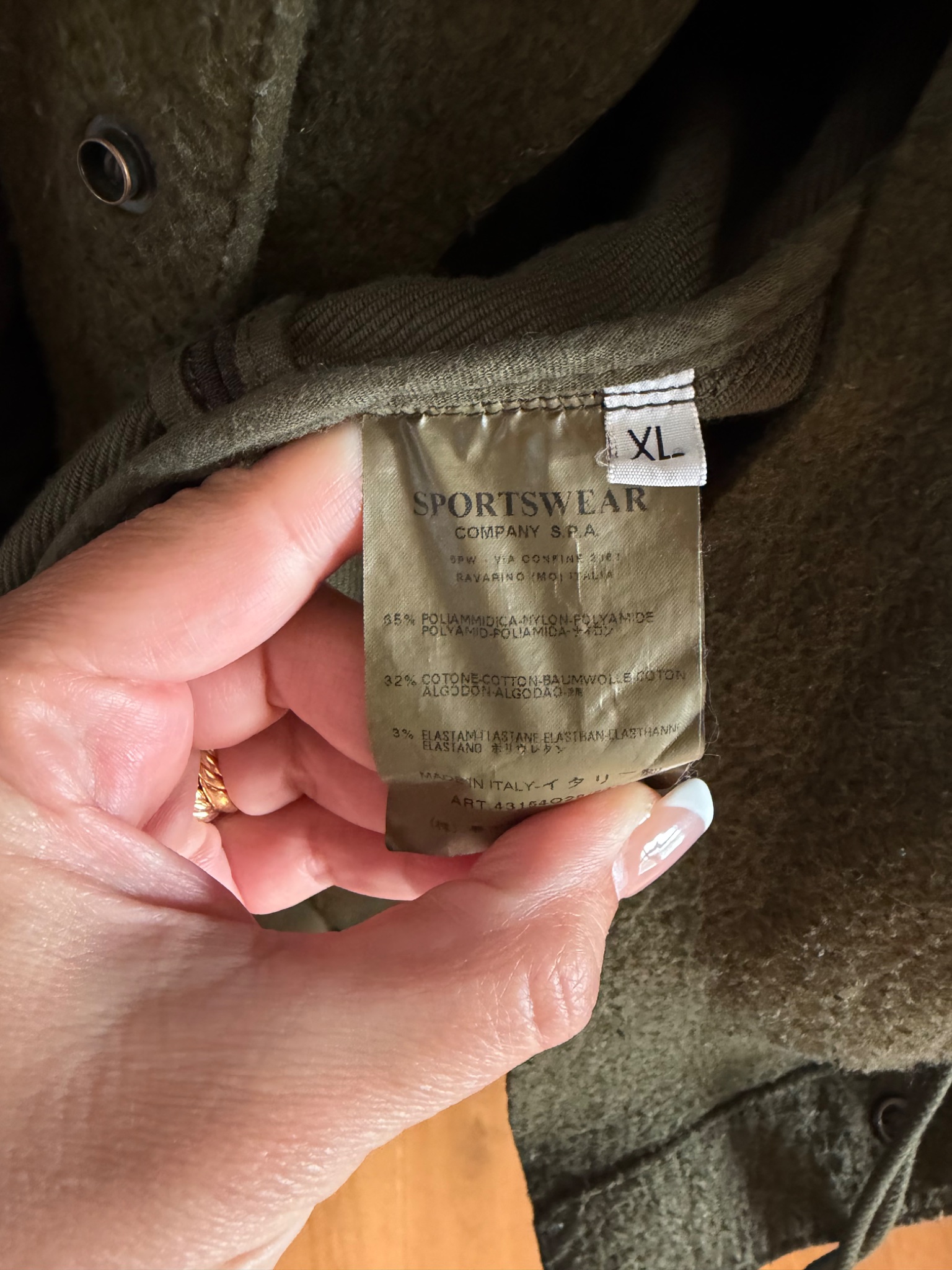 Stone Island Utility Coat Vintage Circa 2005 MINT - Beautiful Piece - detail 13