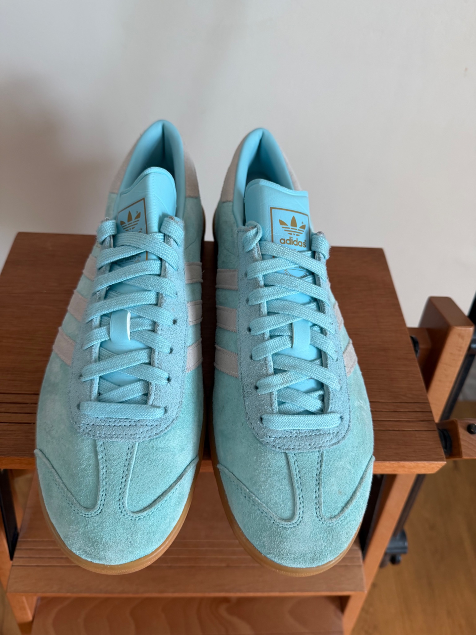 Adidas Originals Originals Hamburg Trainers MINT - detail 4