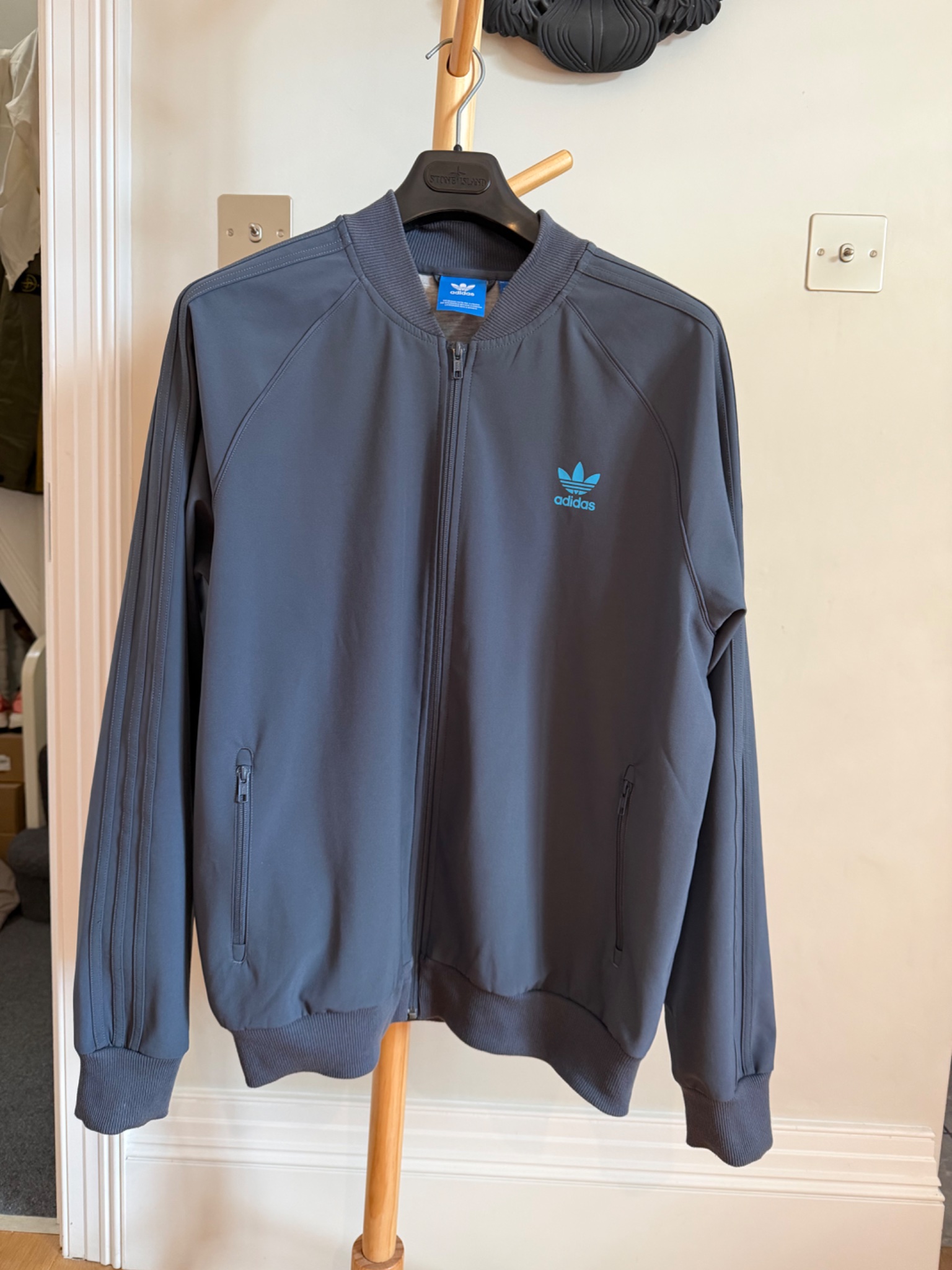 Adidas Originals Track Jacket Full Zip with Trefoil Logo - detail 5