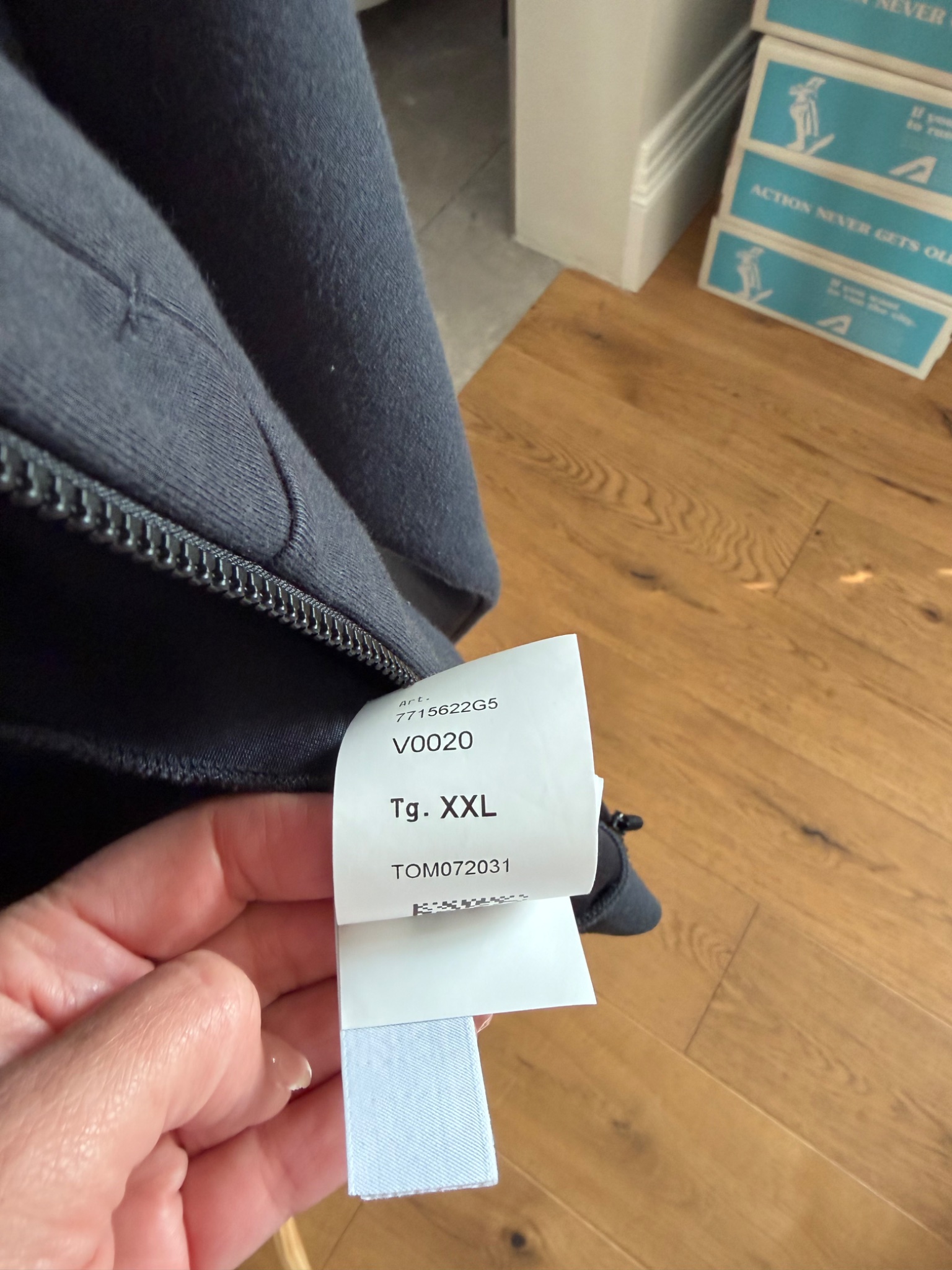 Stone Island Stellina Zip-Up Sweatshirt Track Top - detail 7